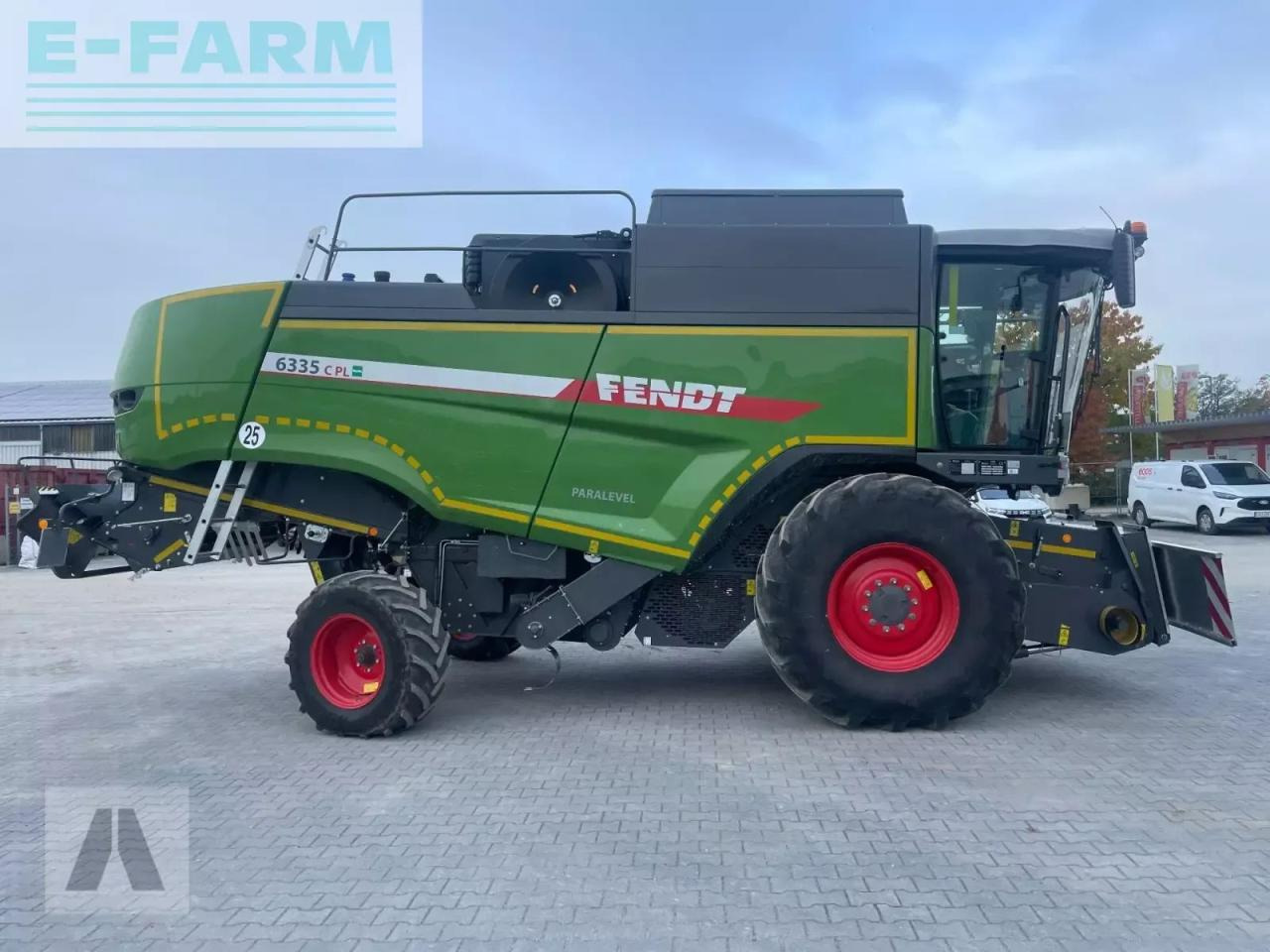 Fendt 6335 c pl - Θεριζοαλωνιστική μηχανή: φωτογραφία 5 Fendt 6335 c pl - Θεριζοαλωνιστική μηχανή: φωτογραφία 5