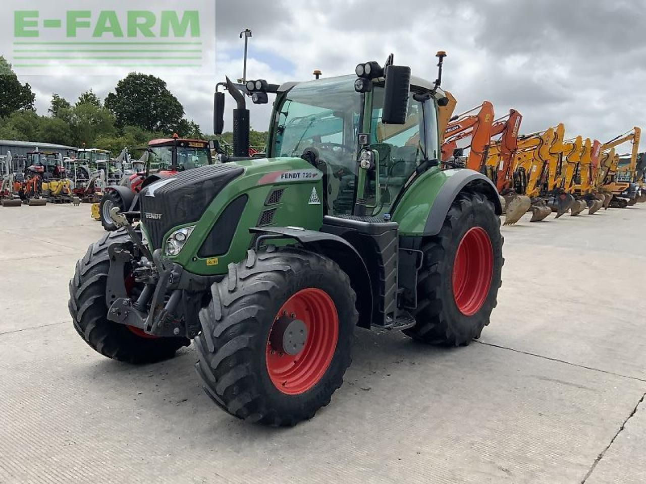 Fendt 720 profi plus tractor (st20525) - Τρακτέρ: φωτογραφία 4 Fendt 720 profi plus tractor (st20525) - Τρακτέρ: φωτογραφία 4