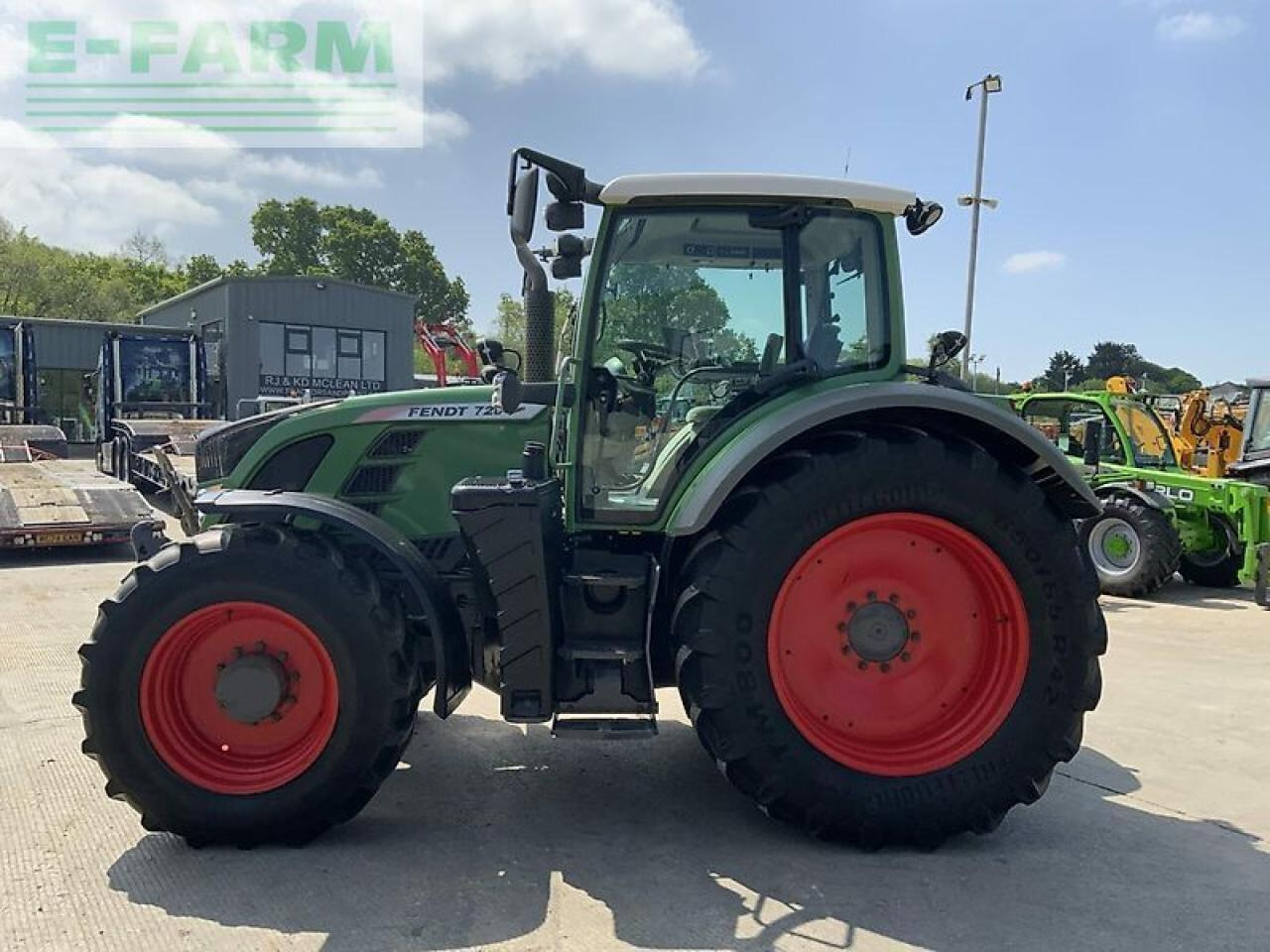 Fendt 720 profi plus tractor (st22971) - Τρακτέρ: φωτογραφία 5 Fendt 720 profi plus tractor (st22971) - Τρακτέρ: φωτογραφία 5