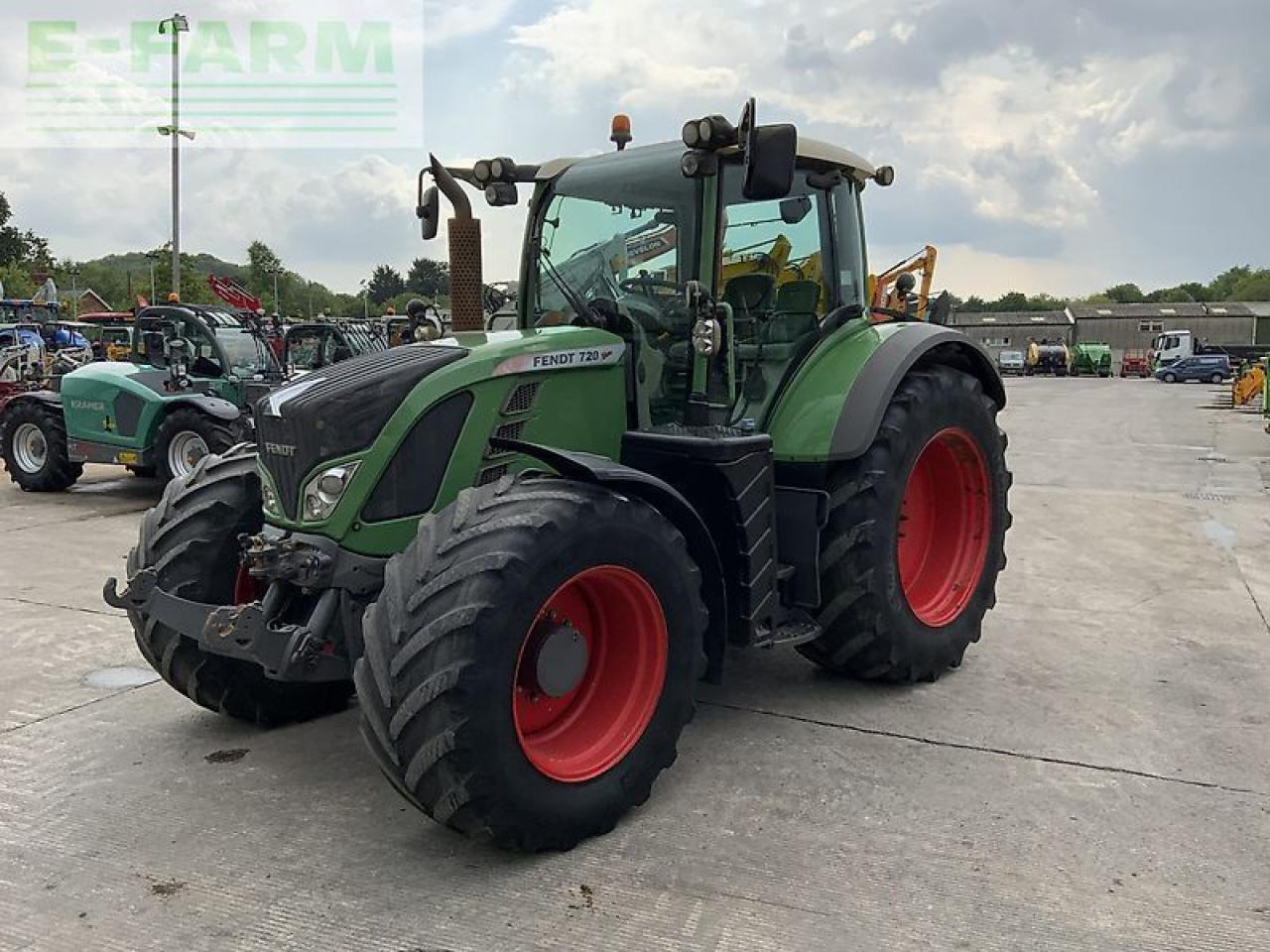 Fendt 720 profi plus tractor (st23132) - Τρακτέρ: φωτογραφία 4 Fendt 720 profi plus tractor (st23132) - Τρακτέρ: φωτογραφία 4