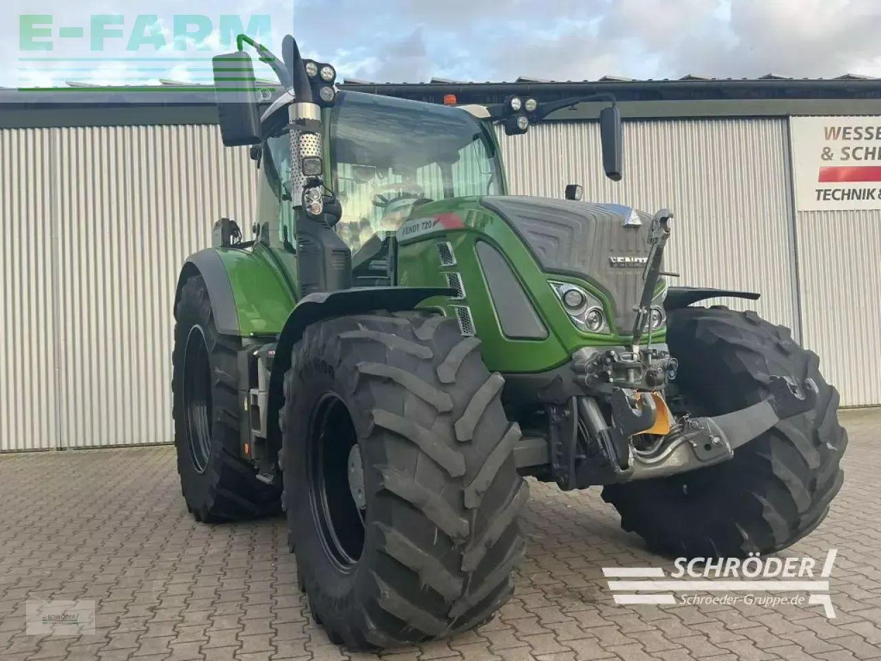 Fendt 720 s4 profi plus - Τρακτέρ: φωτογραφία 2 Fendt 720 s4 profi plus - Τρακτέρ: φωτογραφία 2