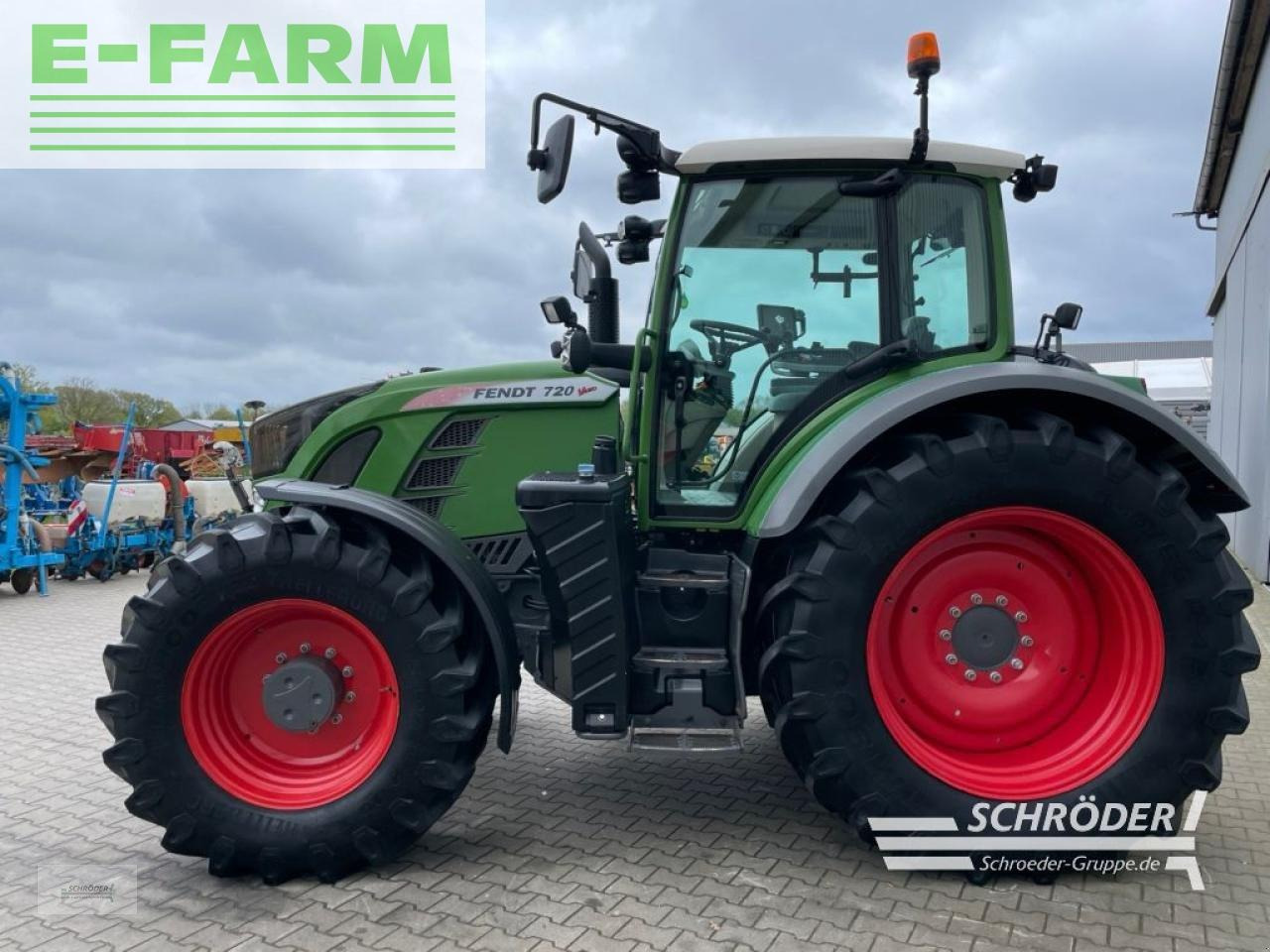 Fendt 720 vario s4 profi plus ProfiPlus - Τρακτέρ: φωτογραφία 4 Fendt 720 vario s4 profi plus ProfiPlus - Τρακτέρ: φωτογραφία 4
