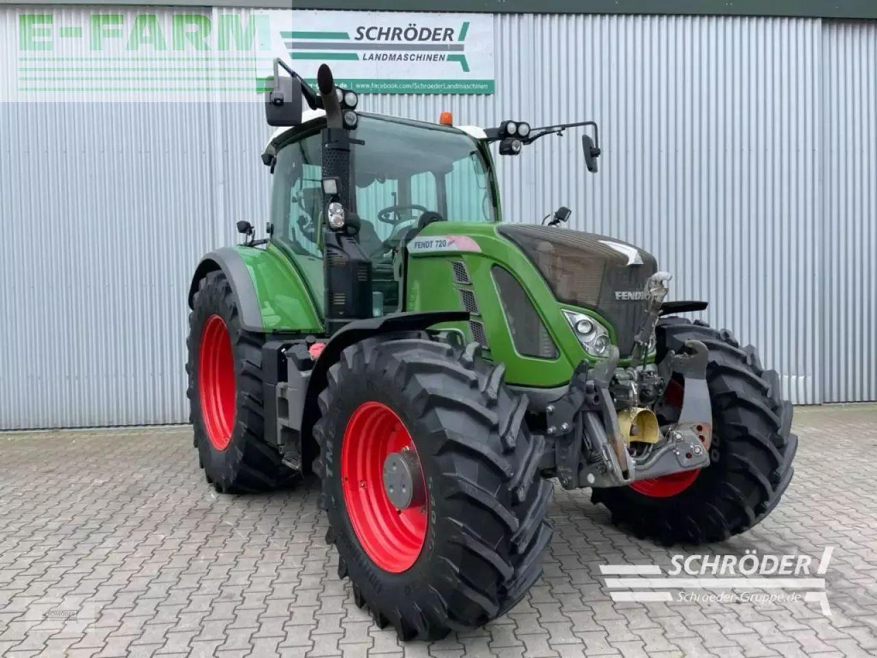 Fendt 720 vario s4 profi plus - Τρακτέρ: φωτογραφία 1 Fendt 720 vario s4 profi plus - Τρακτέρ: φωτογραφία 1