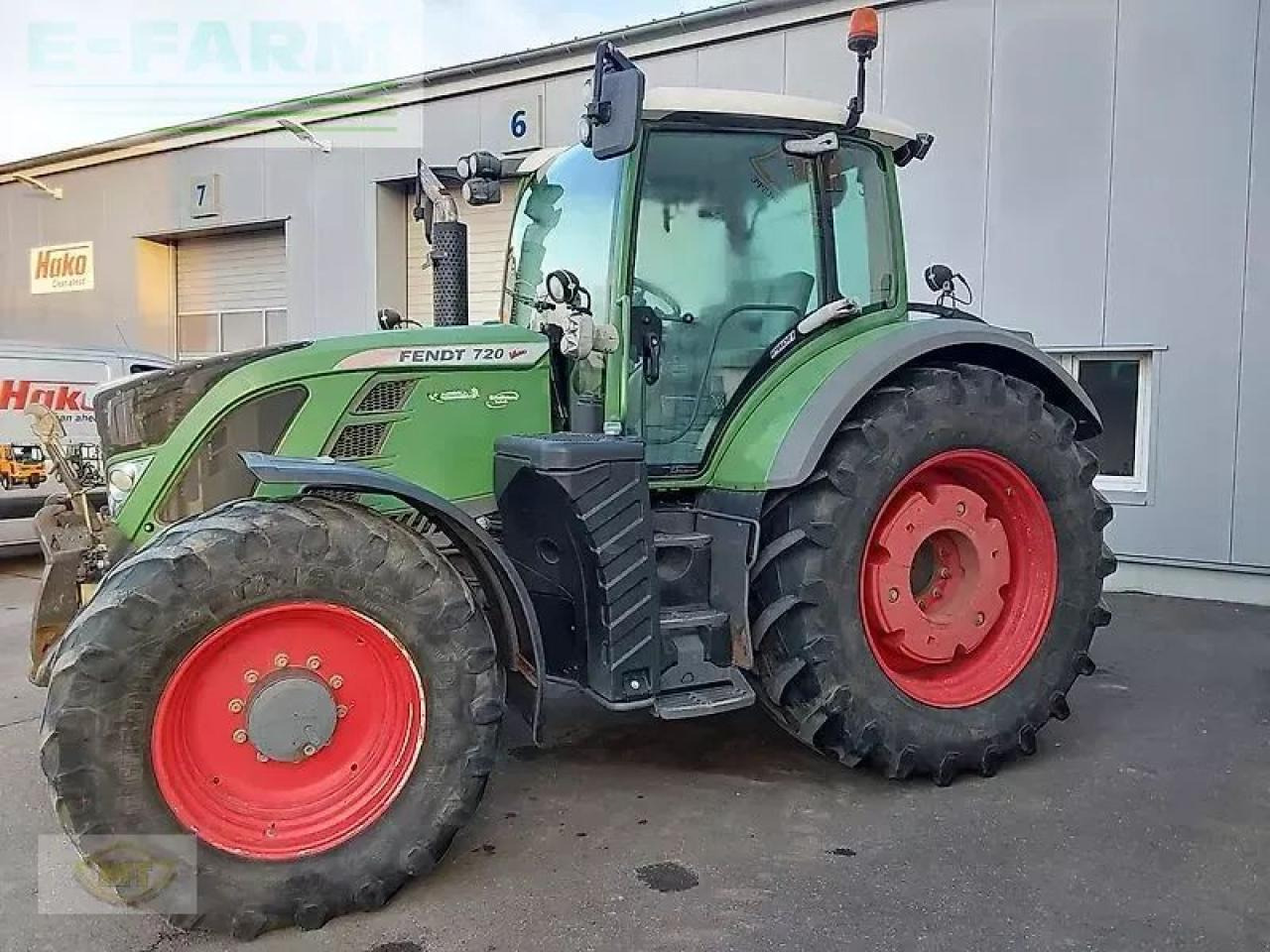 Fendt 720 vario - Τρακτέρ: φωτογραφία 3 Fendt 720 vario - Τρακτέρ: φωτογραφία 3