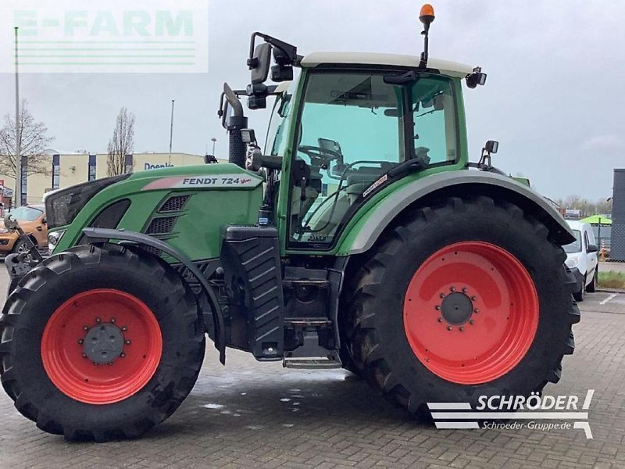 Fendt 724 s4 profi plus - Τρακτέρ: φωτογραφία 4 Fendt 724 s4 profi plus - Τρακτέρ: φωτογραφία 4