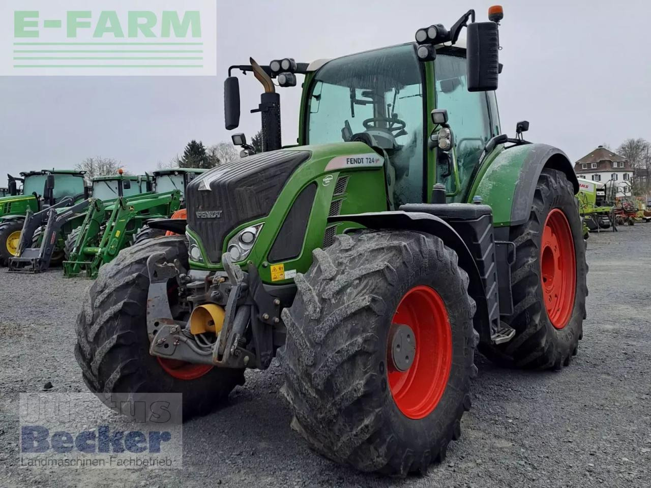 Fendt 724 vario profi Profi - Τρακτέρ: φωτογραφία 1 Fendt 724 vario profi Profi - Τρακτέρ: φωτογραφία 1