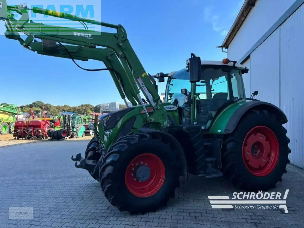 Fendt 724 vario s4 profi plus ProfiPlus - Τρακτέρ: φωτογραφία 4 Fendt 724 vario s4 profi plus ProfiPlus - Τρακτέρ: φωτογραφία 4