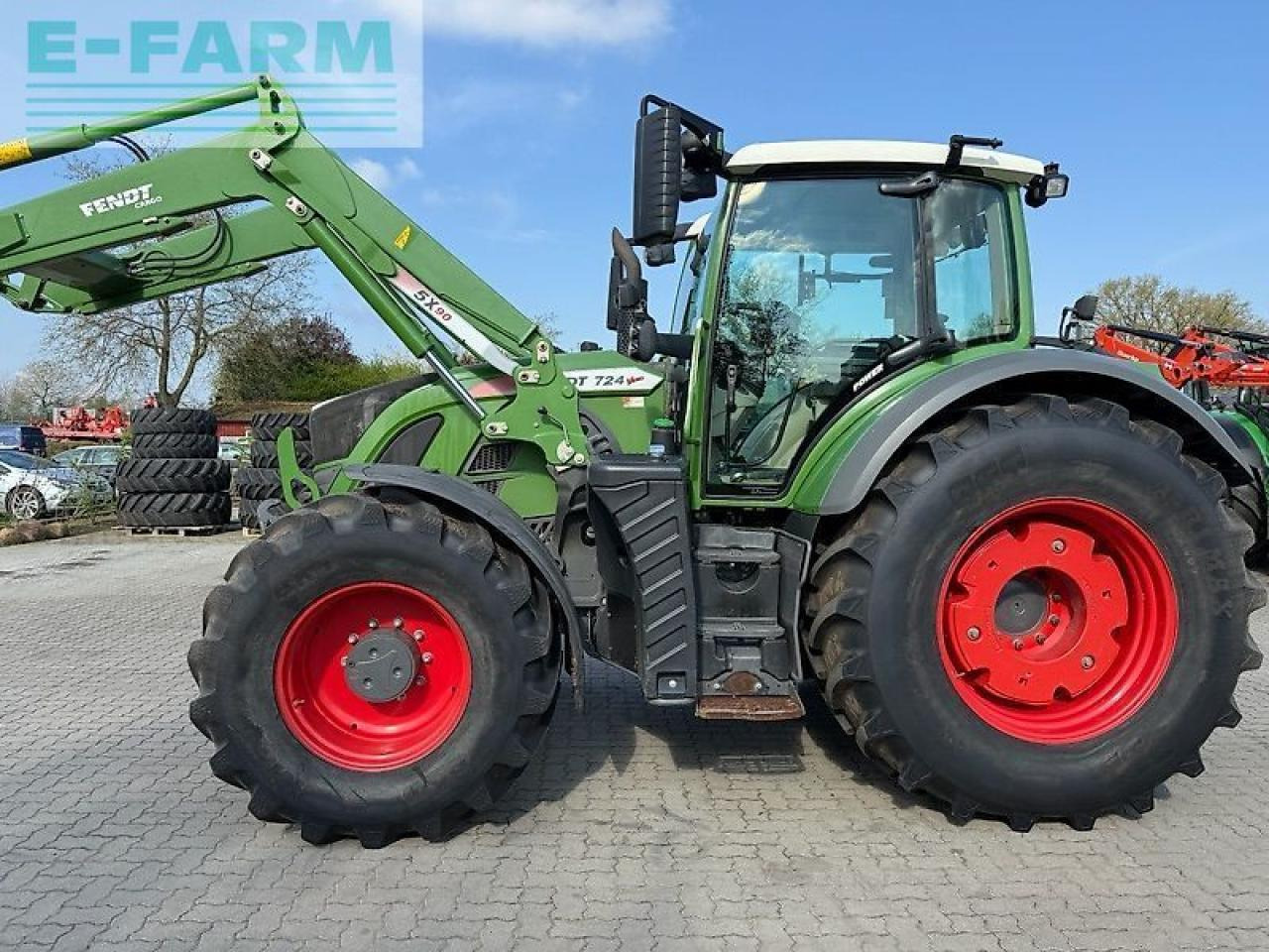 Fendt 724 vario - Τρακτέρ: φωτογραφία 2 Fendt 724 vario - Τρακτέρ: φωτογραφία 2