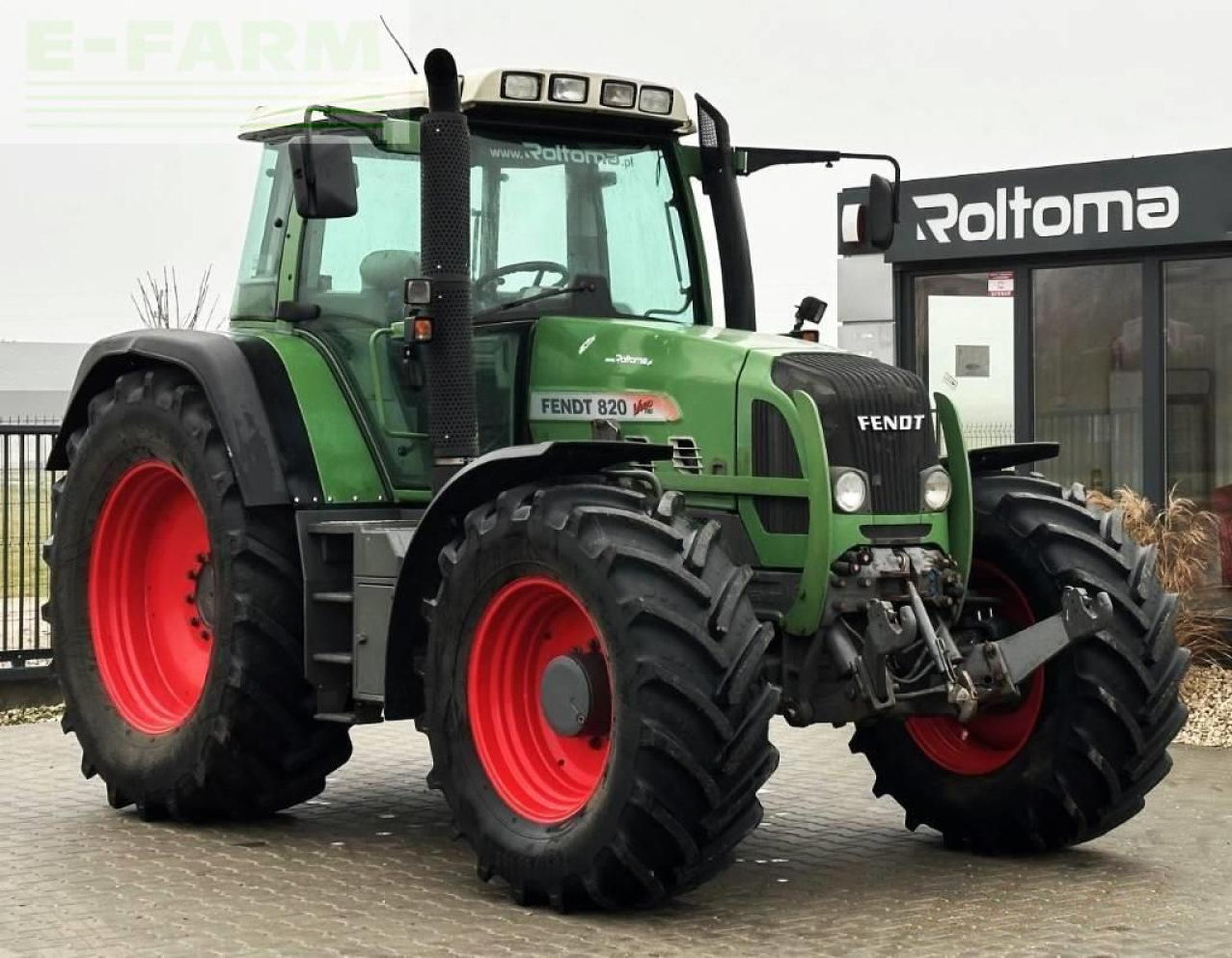Fendt 820 vario tms - Τρακτέρ: φωτογραφία 1 Fendt 820 vario tms - Τρακτέρ: φωτογραφία 1