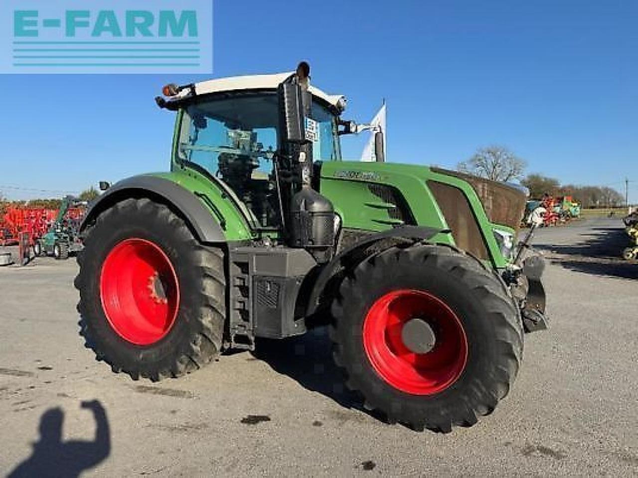 Fendt 826 vario - Τρακτέρ: φωτογραφία 3 Fendt 826 vario - Τρακτέρ: φωτογραφία 3