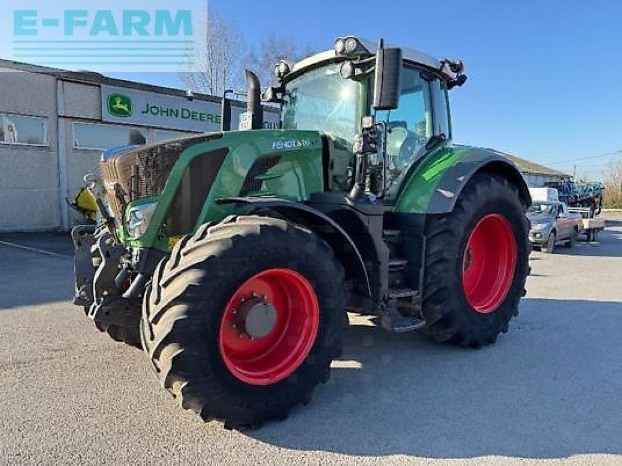 Fendt 826 vario - Τρακτέρ: φωτογραφία 1 Fendt 826 vario - Τρακτέρ: φωτογραφία 1