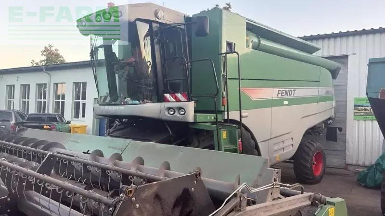 Fendt 8400 p al - Θεριζοαλωνιστική μηχανή: φωτογραφία 1 Fendt 8400 p al - Θεριζοαλωνιστική μηχανή: φωτογραφία 1