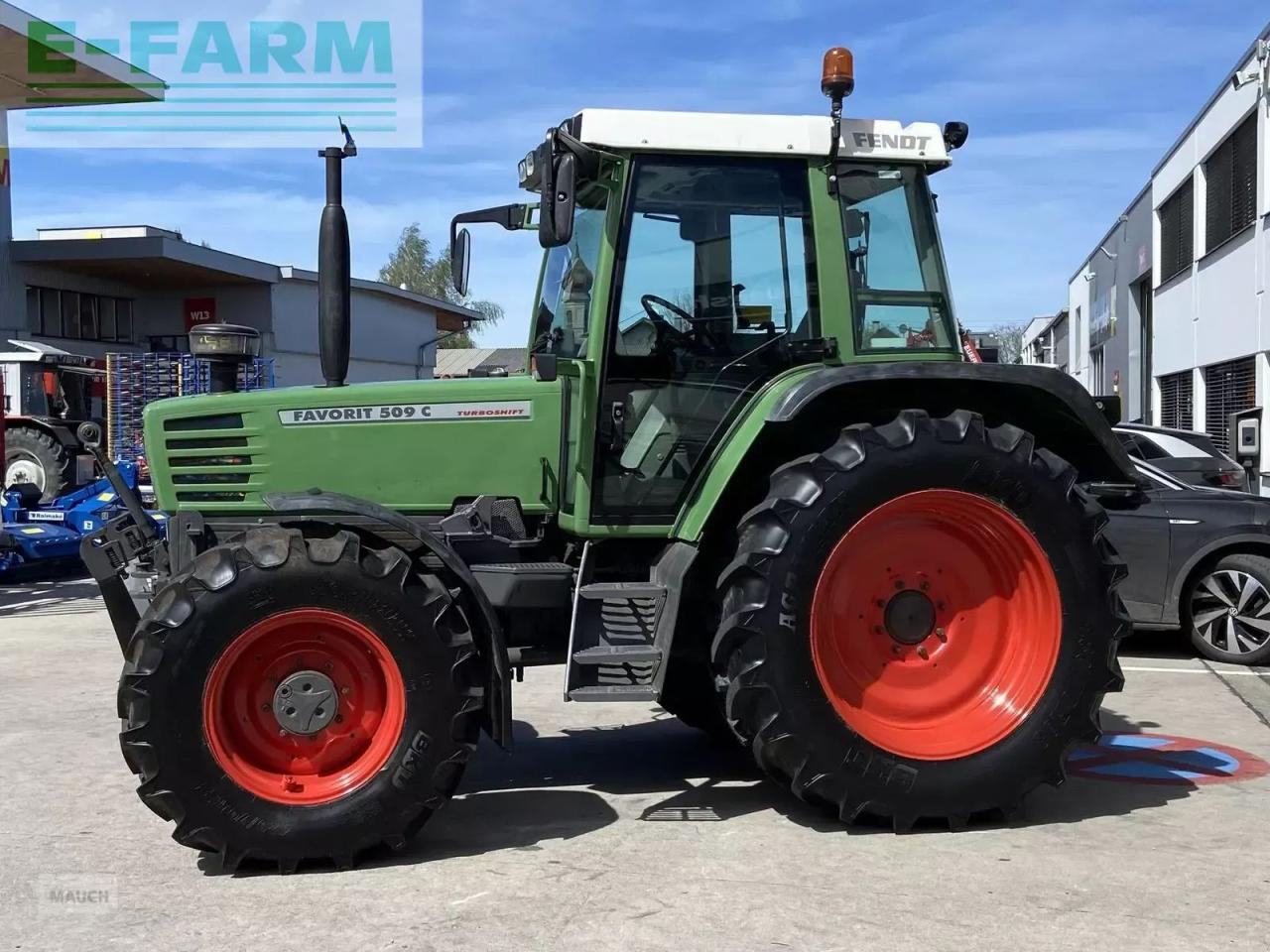 Fendt favorit 509 c - Τρακτέρ: φωτογραφία 5 Fendt favorit 509 c - Τρακτέρ: φωτογραφία 5