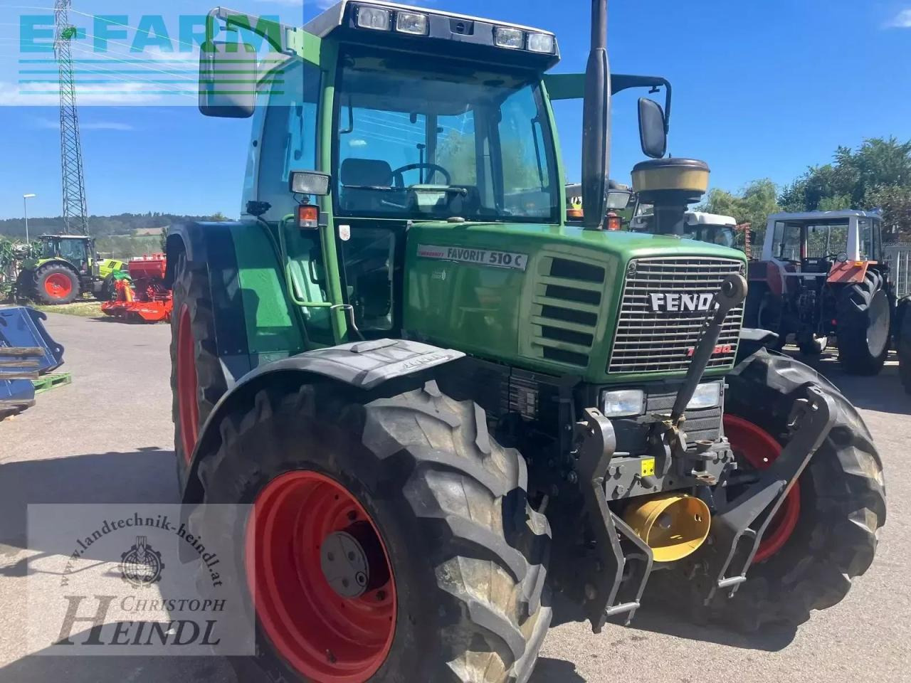 Fendt favorit 510 c - Τρακτέρ: φωτογραφία 1 Fendt favorit 510 c - Τρακτέρ: φωτογραφία 1