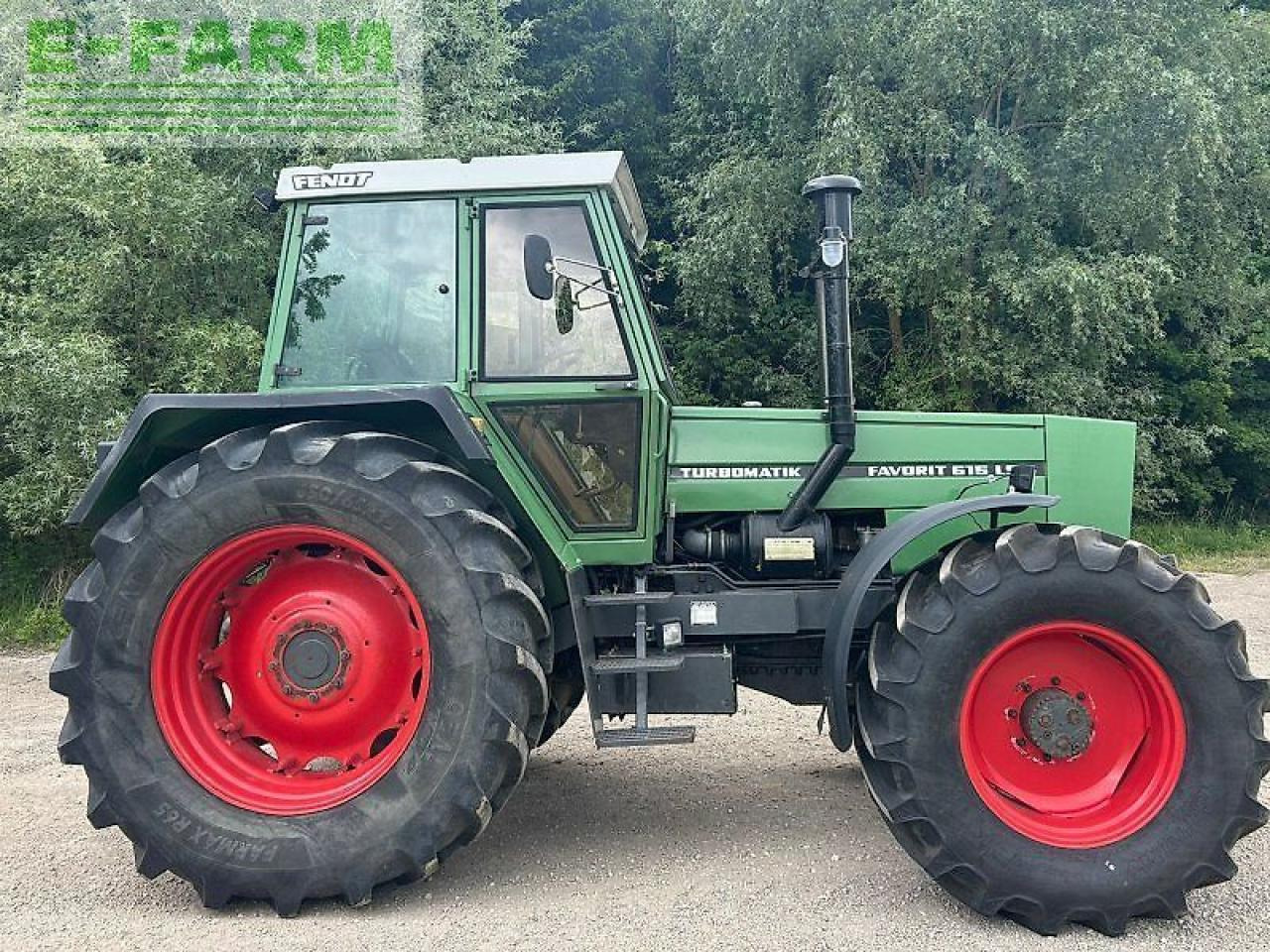 Fendt favorit 615 ls - Τρακτέρ: φωτογραφία 1 Fendt favorit 615 ls - Τρακτέρ: φωτογραφία 1