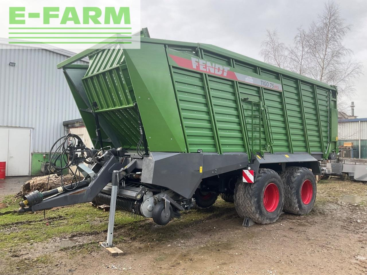 Fendt tigo 75 vr - Βαγόνι ενσίρωσης: φωτογραφία 1 Fendt tigo 75 vr - Βαγόνι ενσίρωσης: φωτογραφία 1