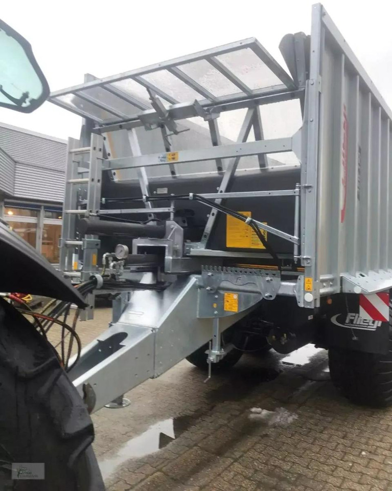 Fliegl asw190 mit k80 und nachlauflenkachse - Ανατρεπόμενη ρυμούλκα για τρακτέρ: φωτογραφία 3 Fliegl asw190 mit k80 und nachlauflenkachse - Ανατρεπόμενη ρυμούλκα για τρακτέρ: φωτογραφία 3