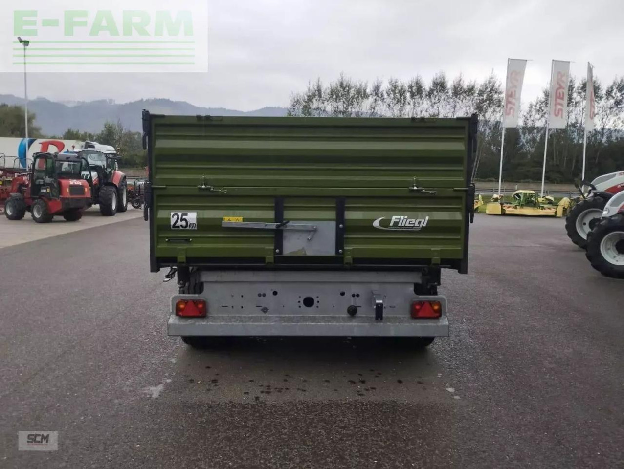 Fliegl tdk 100 vr fox - Ανατρεπόμενη ρυμούλκα για τρακτέρ: φωτογραφία 5 Fliegl tdk 100 vr fox - Ανατρεπόμενη ρυμούλκα για τρακτέρ: φωτογραφία 5