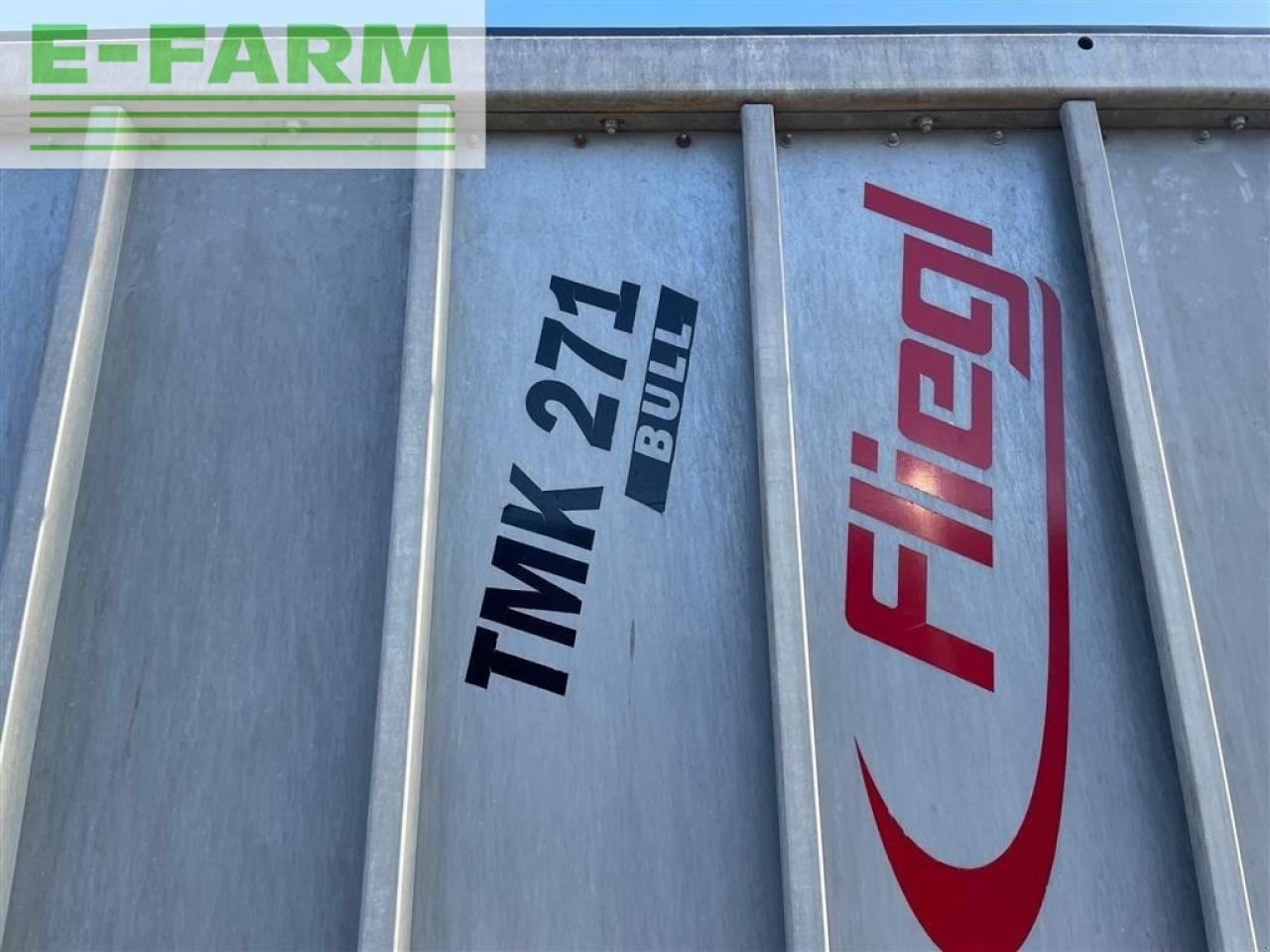 Fliegl tmk 271 bull galvaniseret - Ανατρεπόμενη ρυμούλκα για τρακτέρ: φωτογραφία 2 Fliegl tmk 271 bull galvaniseret - Ανατρεπόμενη ρυμούλκα για τρακτέρ: φωτογραφία 2