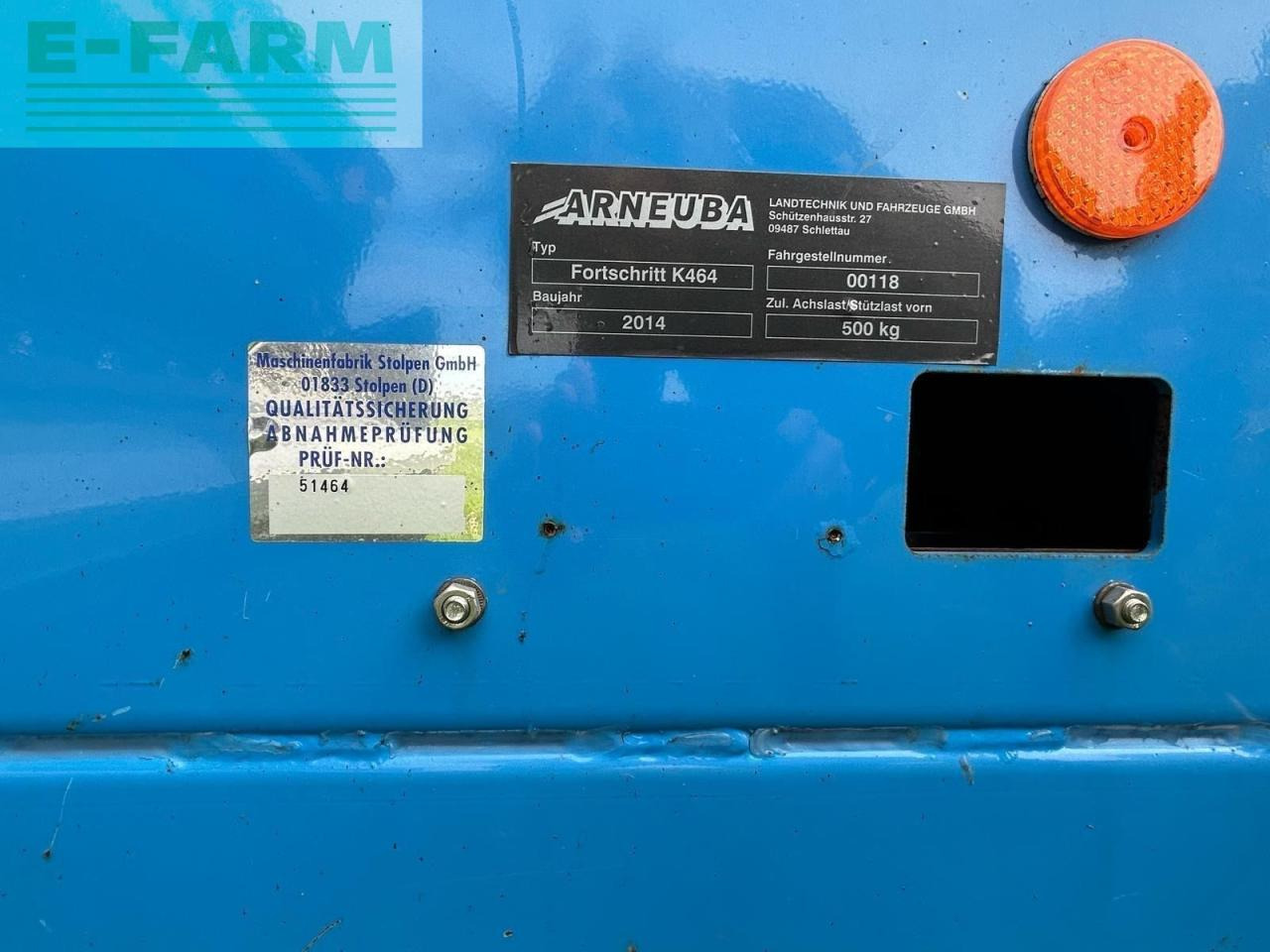 Fortschritt K464 HD - Χορτοδετική μηχανή τετράγωνες μπάλες: φωτογραφία 4 Fortschritt K464 HD - Χορτοδετική μηχανή τετράγωνες μπάλες: φωτογραφία 4