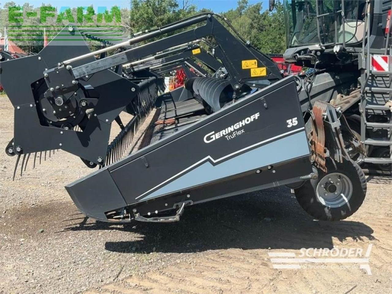 Geringhoff 10,65m bandschneidwerk truflex 35 +wagen - Εξαρτηματα - Ενσιρωτική μηχανή: φωτογραφία 2 Geringhoff 10,65m bandschneidwerk truflex 35 +wagen - Εξαρτηματα - Ενσιρωτική μηχανή: φωτογραφία 2