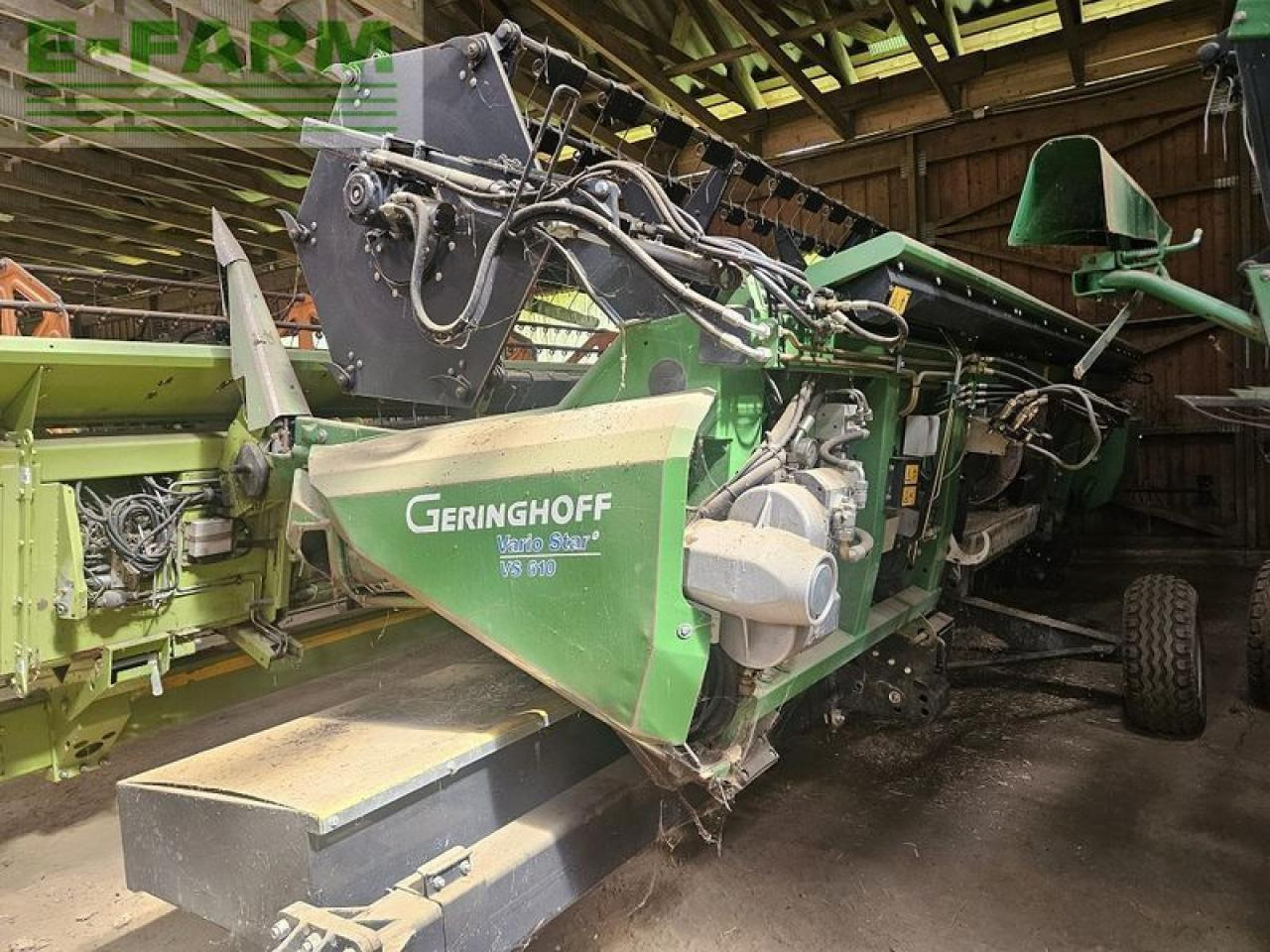 Geringhoff variostar 610 + rapetrenner + transportwagen - Θεριζοαλωνιστική μηχανή - κεφαλή: φωτογραφία 1 Geringhoff variostar 610 + rapetrenner + transportwagen - Θεριζοαλωνιστική μηχανή - κεφαλή: φωτογραφία 1
