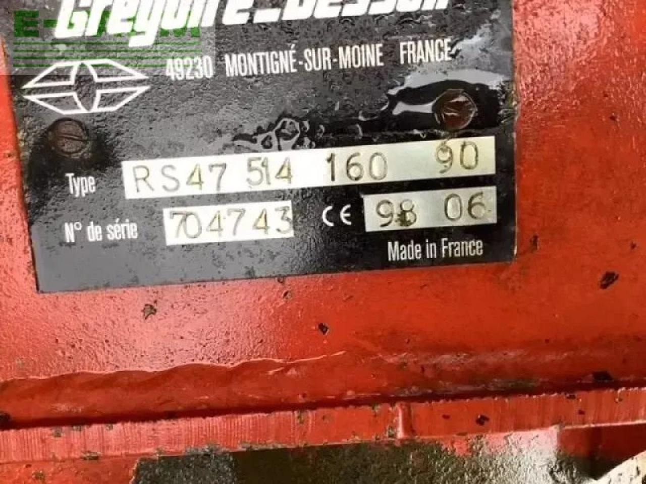 Gregoire Besson rs47 - Άροτρο: φωτογραφία 4 Gregoire Besson rs47 - Άροτρο: φωτογραφία 4