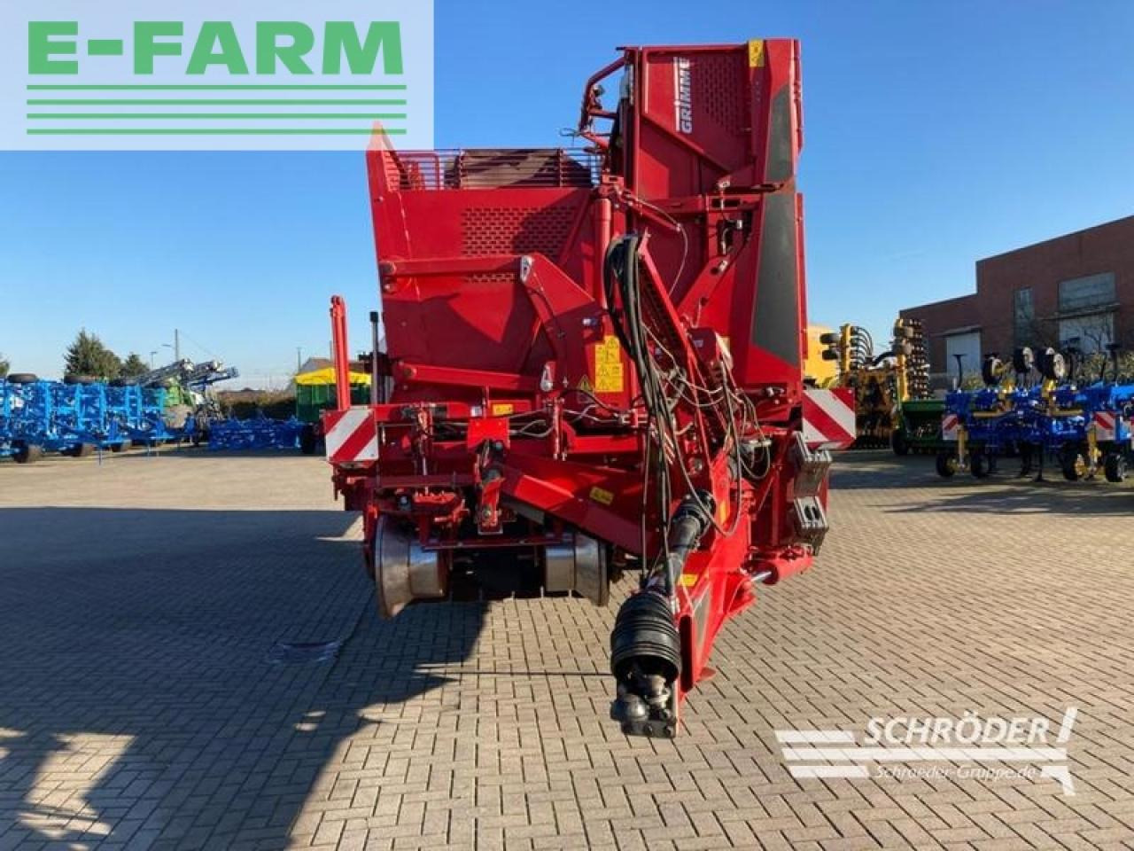 Grimme evo 280 - Πατατοεξαγωγέας: φωτογραφία 5 Grimme evo 280 - Πατατοεξαγωγέας: φωτογραφία 5