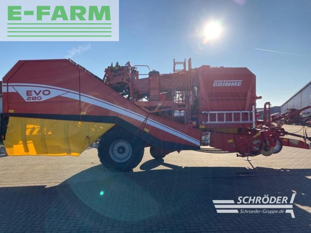 Grimme evo 280 - Πατατοεξαγωγέας: φωτογραφία 4 Grimme evo 280 - Πατατοεξαγωγέας: φωτογραφία 4