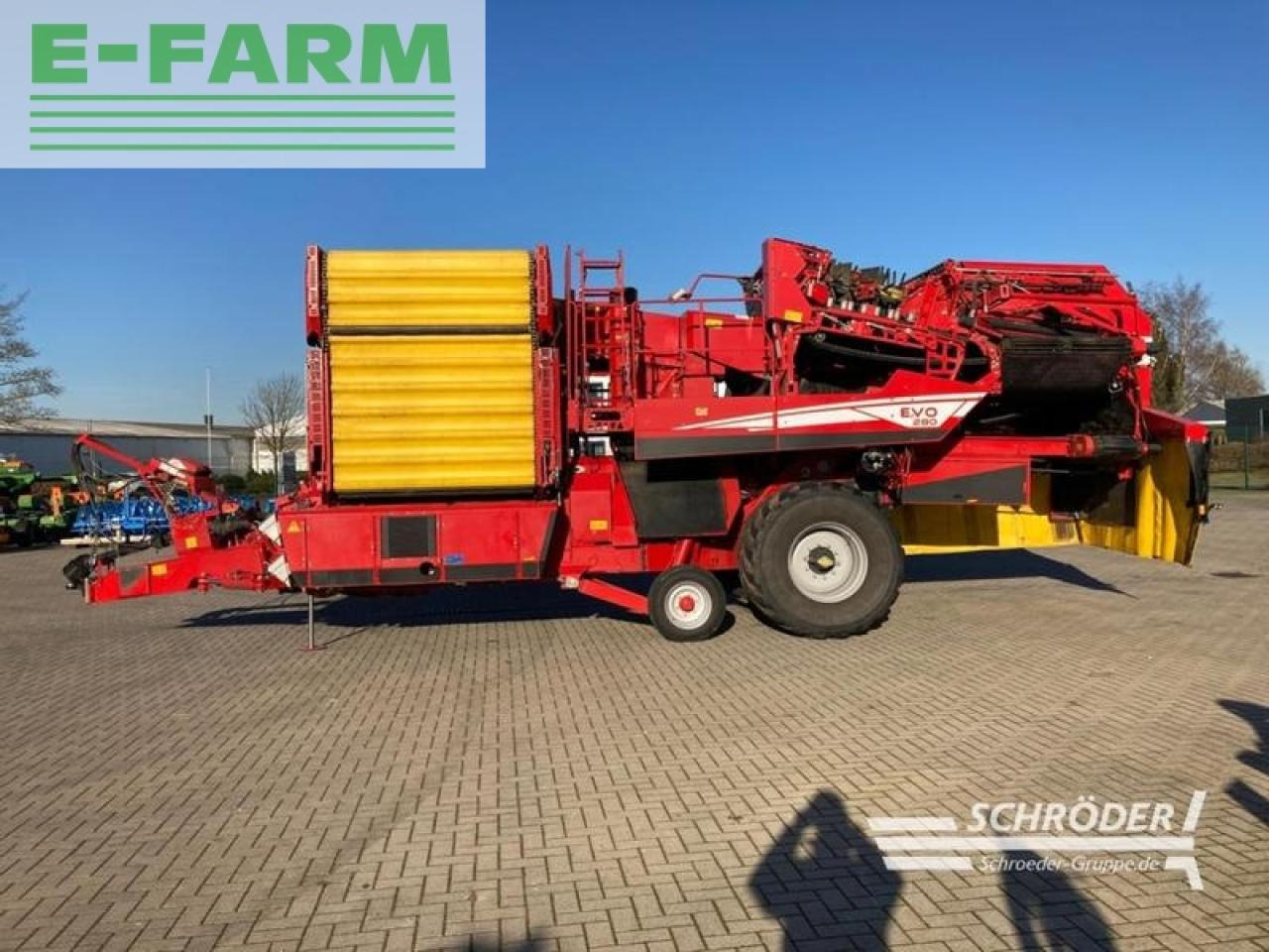 Grimme evo 280 - Πατατοεξαγωγέας: φωτογραφία 2 Grimme evo 280 - Πατατοεξαγωγέας: φωτογραφία 2
