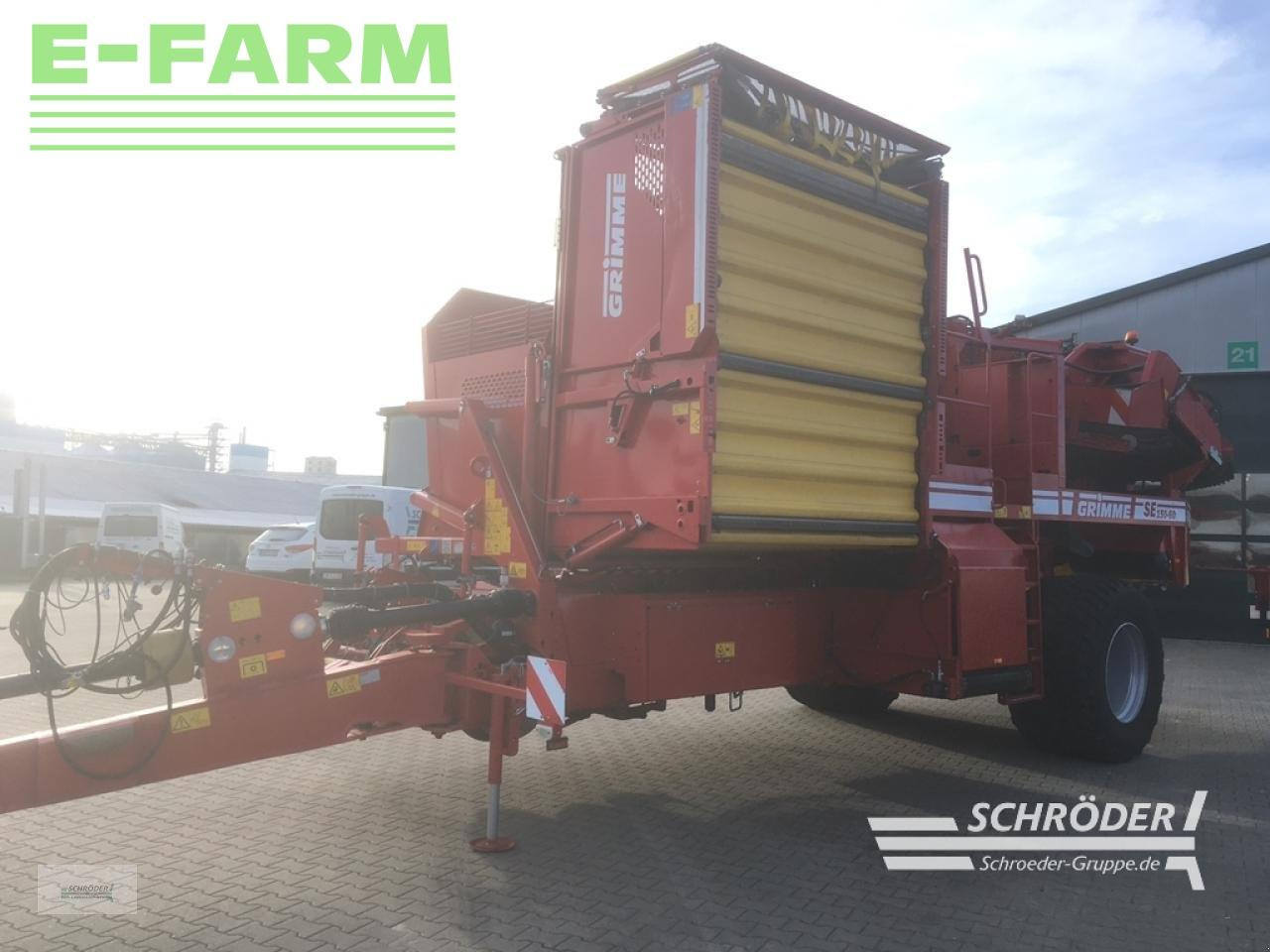 Grimme se 150-60 ub xxl - Πατατοεξαγωγέας: φωτογραφία 3 Grimme se 150-60 ub xxl - Πατατοεξαγωγέας: φωτογραφία 3
