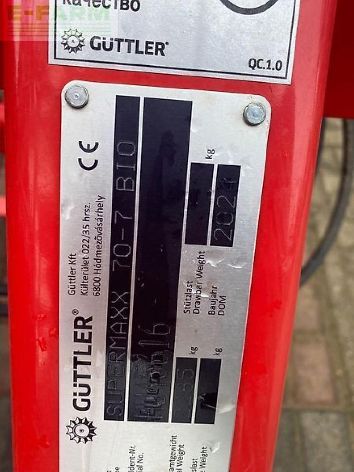 Güttler güttler supermaxx 70-7 bio - Καλλιεργητής: φωτογραφία 3 Güttler güttler supermaxx 70-7 bio - Καλλιεργητής: φωτογραφία 3