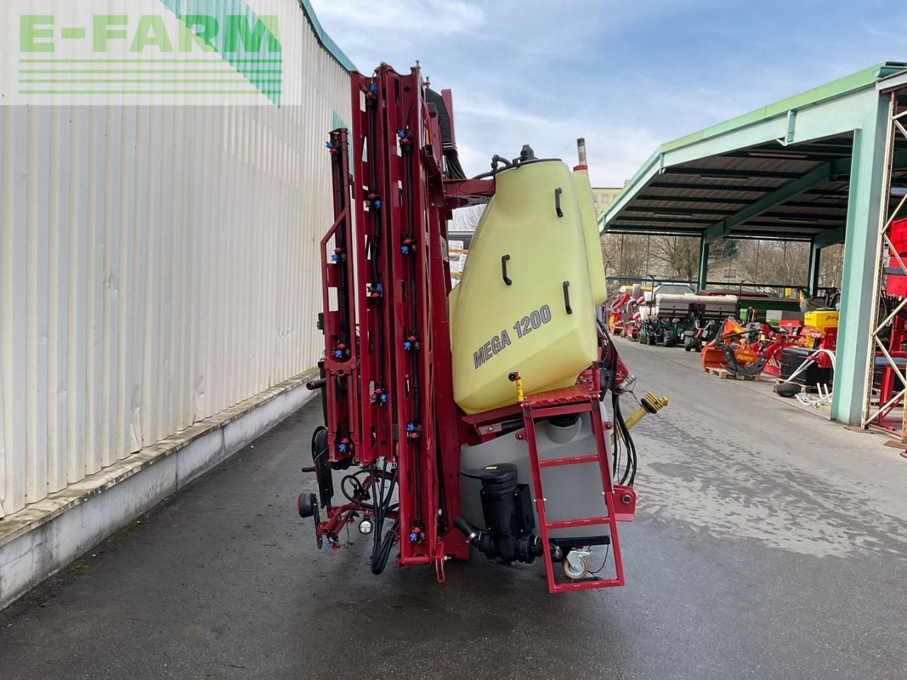 Hardi MEGA 1200 - Συρόμενο ψεκαστικό: φωτογραφία 5 Hardi MEGA 1200 - Συρόμενο ψεκαστικό: φωτογραφία 5