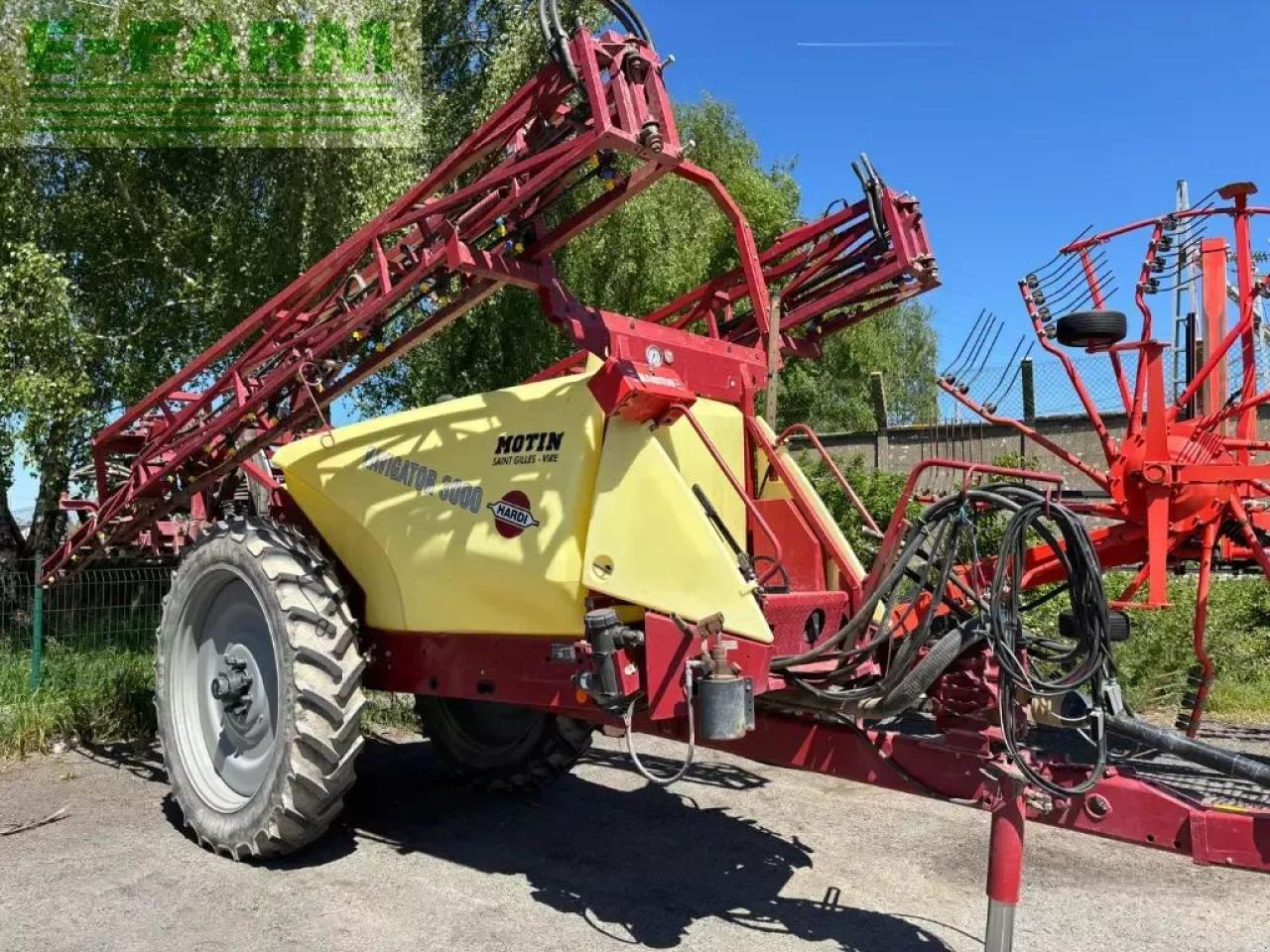Hardi navigator 3000 - Συρόμενο ψεκαστικό: φωτογραφία 4 Hardi navigator 3000 - Συρόμενο ψεκαστικό: φωτογραφία 4