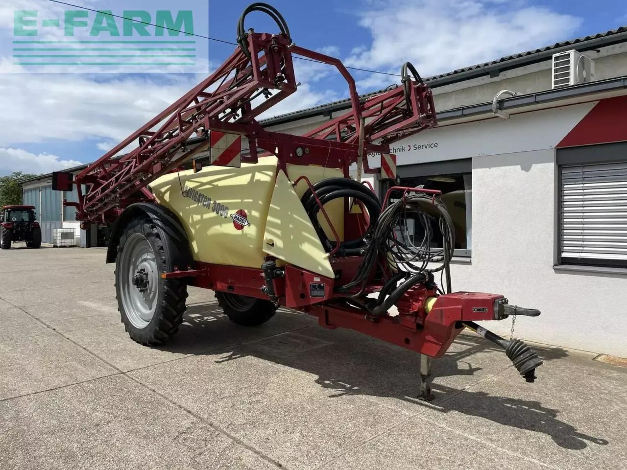 Hardi navigator 3000 - Συρόμενο ψεκαστικό: φωτογραφία 1 Hardi navigator 3000 - Συρόμενο ψεκαστικό: φωτογραφία 1