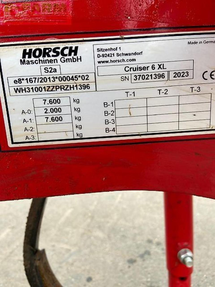 Horsch cruiser 6 xl - Καλλιεργητής: φωτογραφία 4 Horsch cruiser 6 xl - Καλλιεργητής: φωτογραφία 4