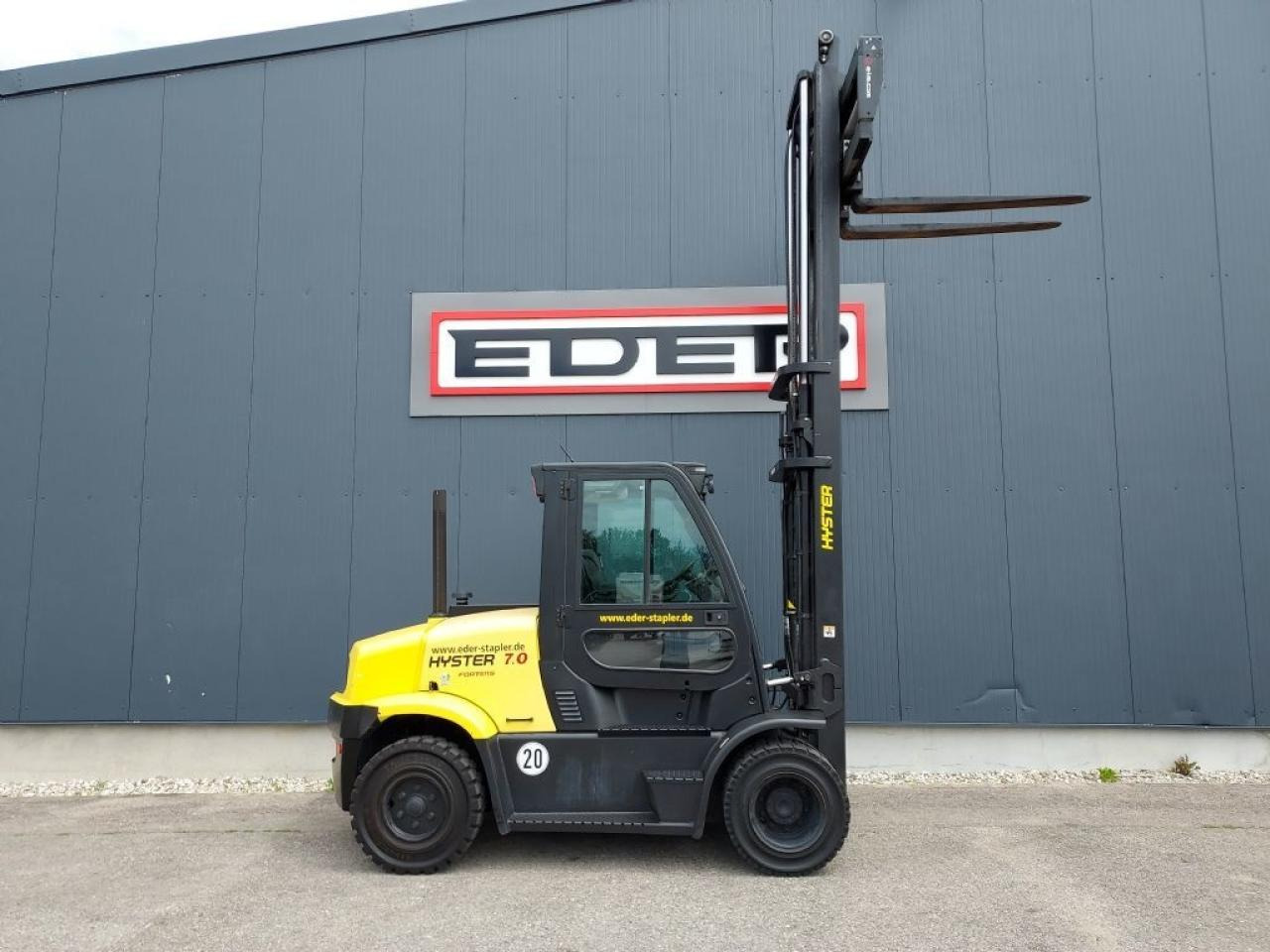 Hyster h 7.0ft - Περονοφόρο όχημα: φωτογραφία 5 Hyster h 7.0ft - Περονοφόρο όχημα: φωτογραφία 5