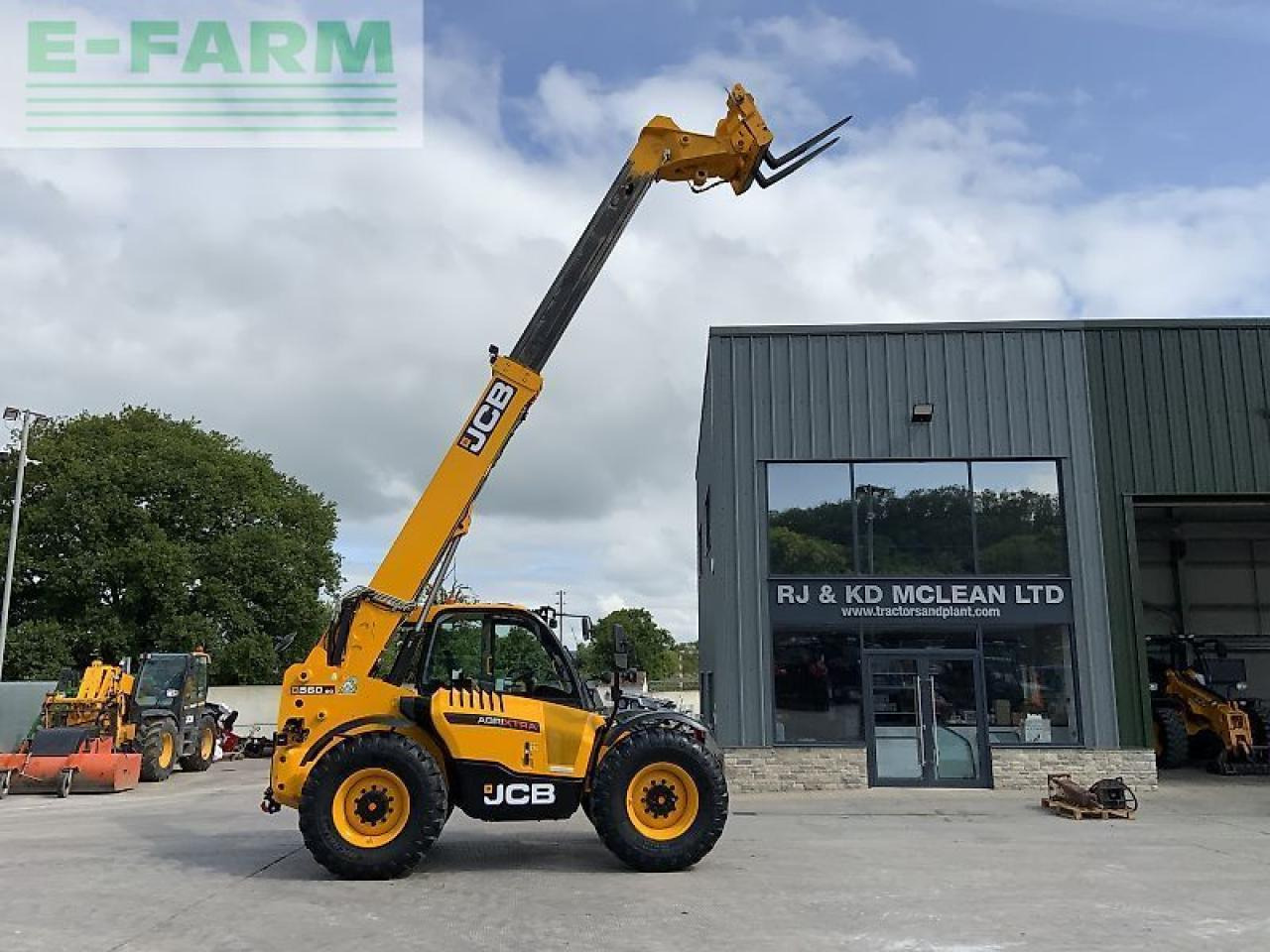JCB 560-80 agri super telehandler (st23410) - Τηλεσκοπικός φορτωτής: φωτογραφία 1 JCB 560-80 agri super telehandler (st23410) - Τηλεσκοπικός φορτωτής: φωτογραφία 1