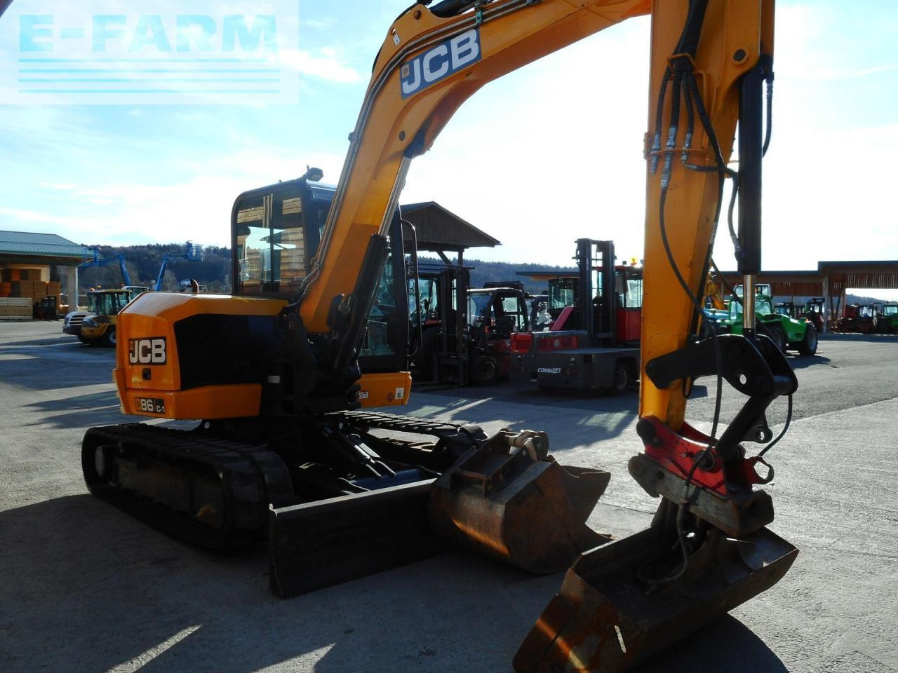 JCB 86 c-1 ( 8.775kg ) - Μίνι εκσκαφέας: φωτογραφία 5 JCB 86 c-1 ( 8.775kg ) - Μίνι εκσκαφέας: φωτογραφία 5