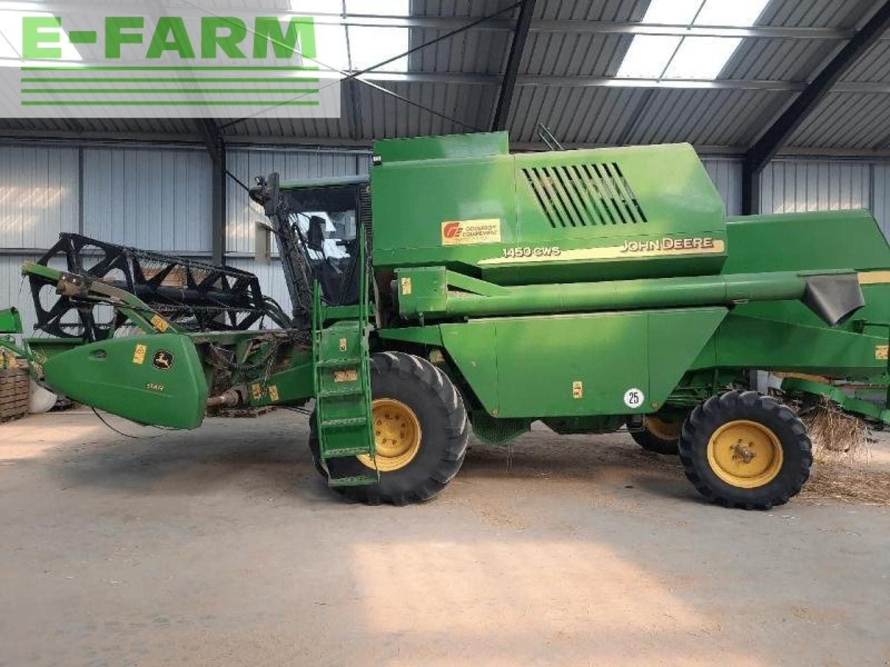 John Deere 1450 cws - Θεριζοαλωνιστική μηχανή: φωτογραφία 1 John Deere 1450 cws - Θεριζοαλωνιστική μηχανή: φωτογραφία 1