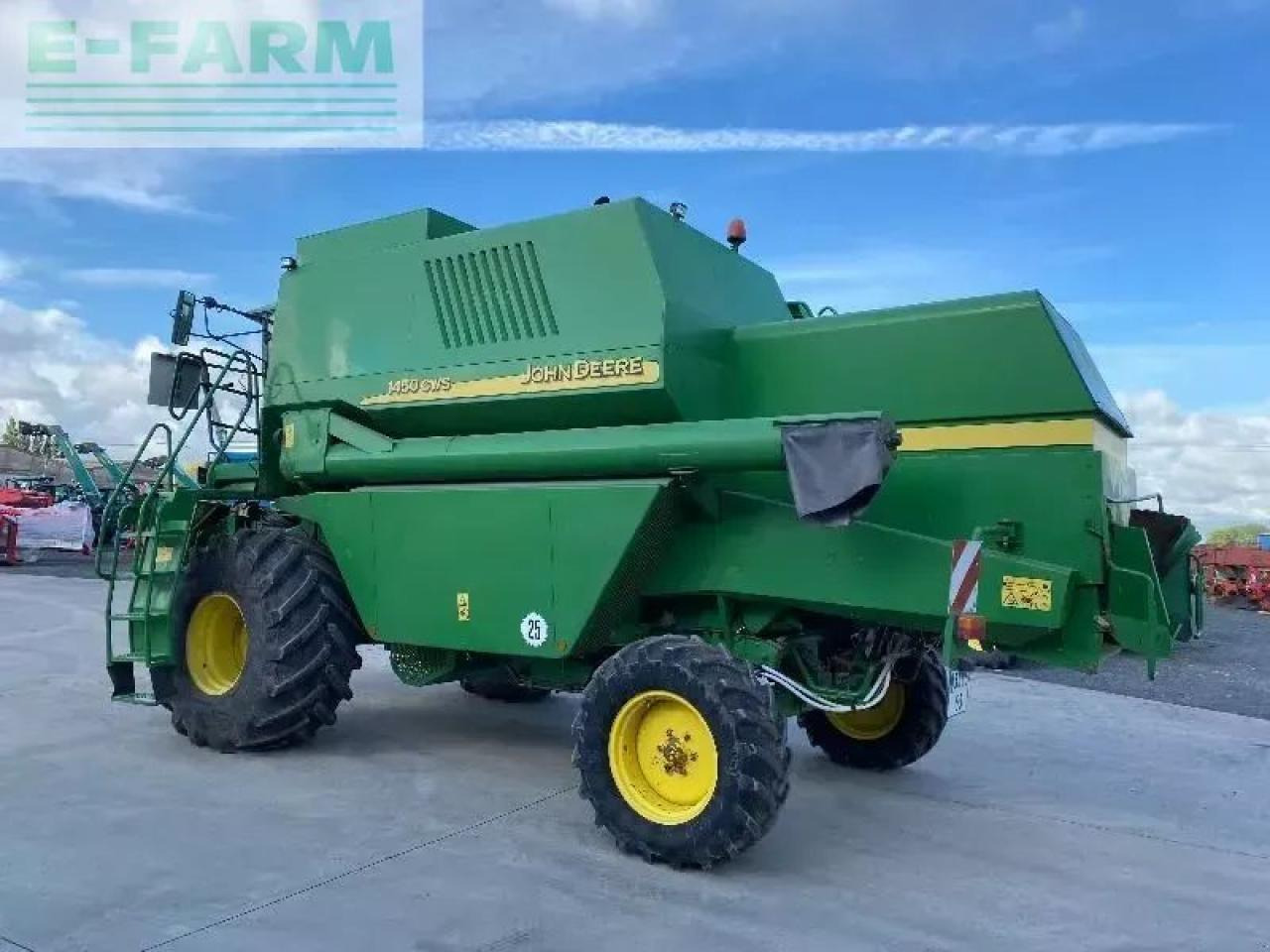 John Deere 1450 cws - Θεριζοαλωνιστική μηχανή: φωτογραφία 5 John Deere 1450 cws - Θεριζοαλωνιστική μηχανή: φωτογραφία 5