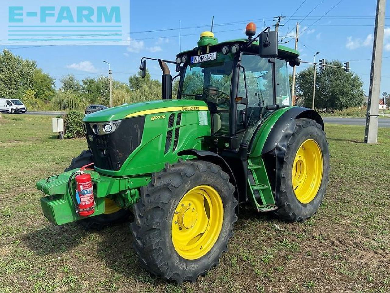 John Deere 6100rc - Τρακτέρ: φωτογραφία 1 John Deere 6100rc - Τρακτέρ: φωτογραφία 1