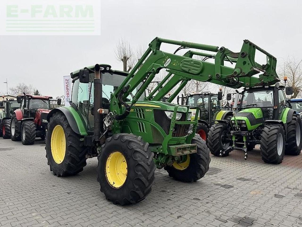 John Deere 6105r + jd h340 - Τρακτέρ: φωτογραφία 3 John Deere 6105r + jd h340 - Τρακτέρ: φωτογραφία 3