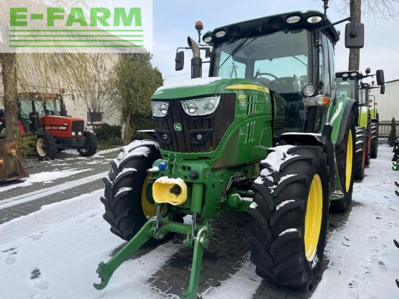 John Deere 6105r - Τρακτέρ: φωτογραφία 2 John Deere 6105r - Τρακτέρ: φωτογραφία 2