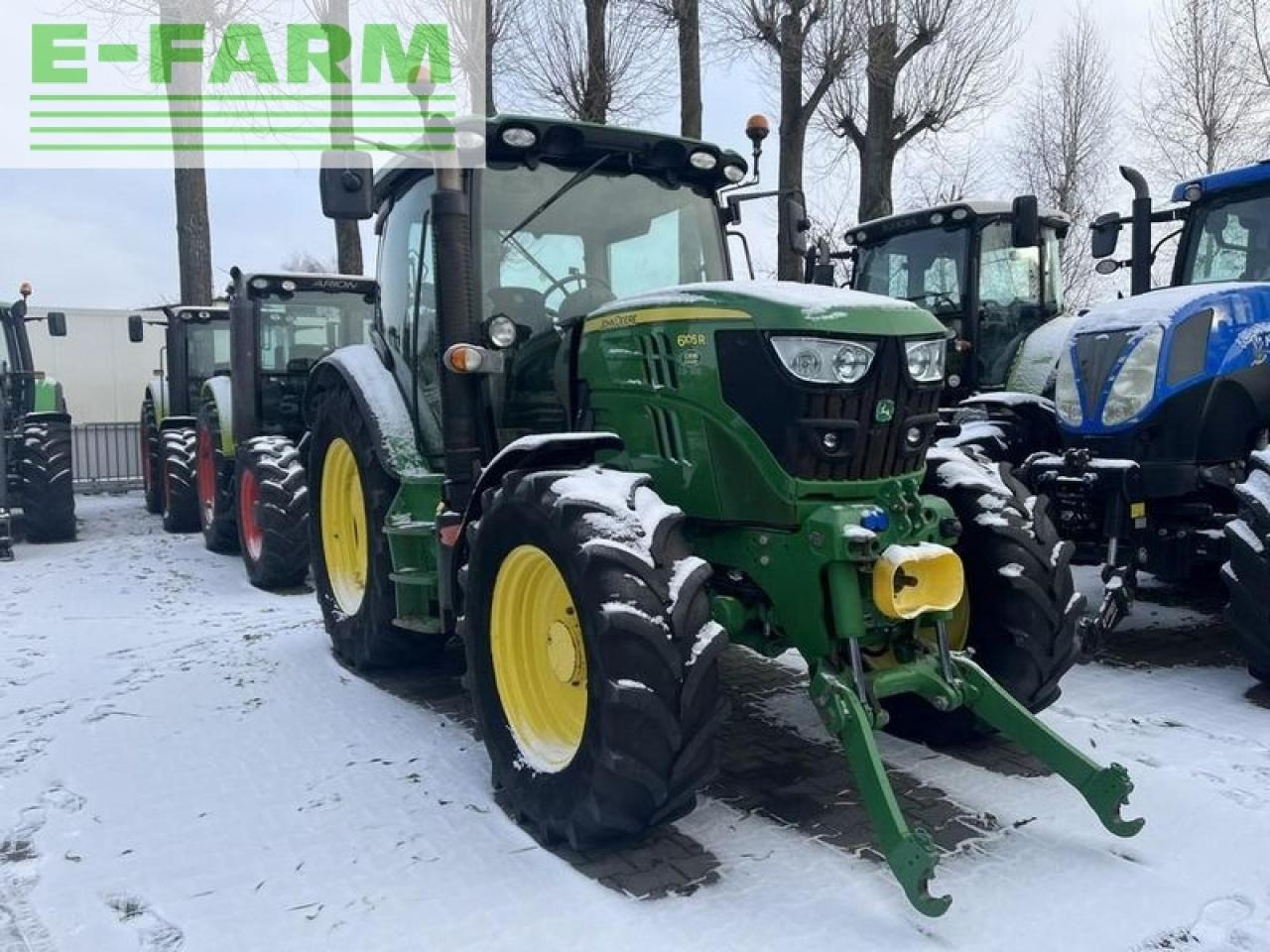 John Deere 6105r - Τρακτέρ: φωτογραφία 3 John Deere 6105r - Τρακτέρ: φωτογραφία 3