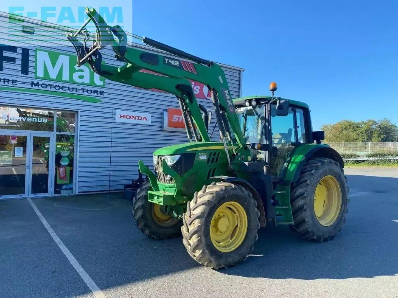 John Deere 6110 m powerquad + - Τρακτέρ: φωτογραφία 1 John Deere 6110 m powerquad + - Τρακτέρ: φωτογραφία 1