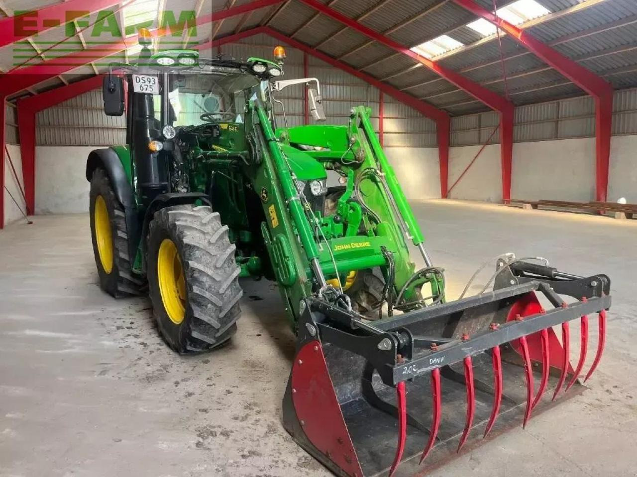 John Deere 6120 m - Τρακτέρ: φωτογραφία 5 John Deere 6120 m - Τρακτέρ: φωτογραφία 5