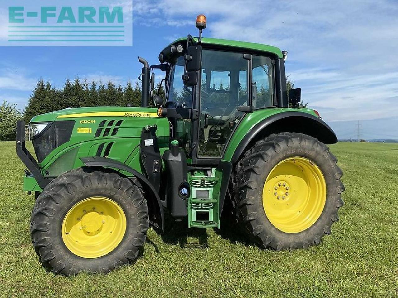 John Deere 6120m - Τρακτέρ: φωτογραφία 3 John Deere 6120m - Τρακτέρ: φωτογραφία 3