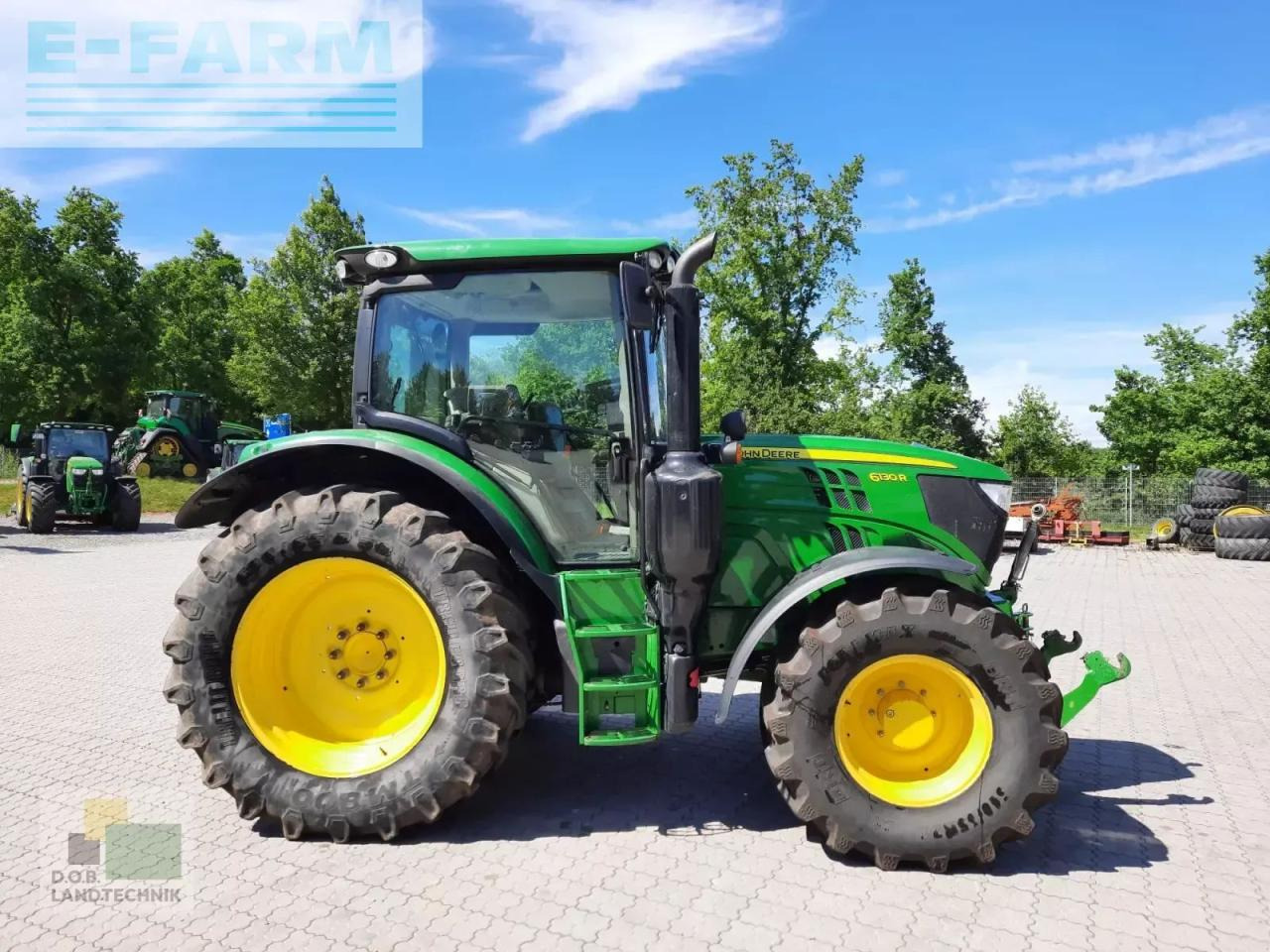 John Deere 6130r 6130 r - Τρακτέρ: φωτογραφία 3 John Deere 6130r 6130 r - Τρακτέρ: φωτογραφία 3