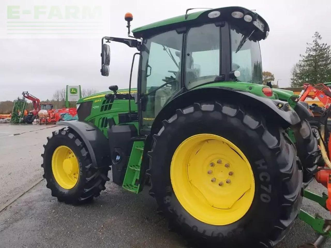 John Deere 6135r - Τρακτέρ: φωτογραφία 4 John Deere 6135r - Τρακτέρ: φωτογραφία 4